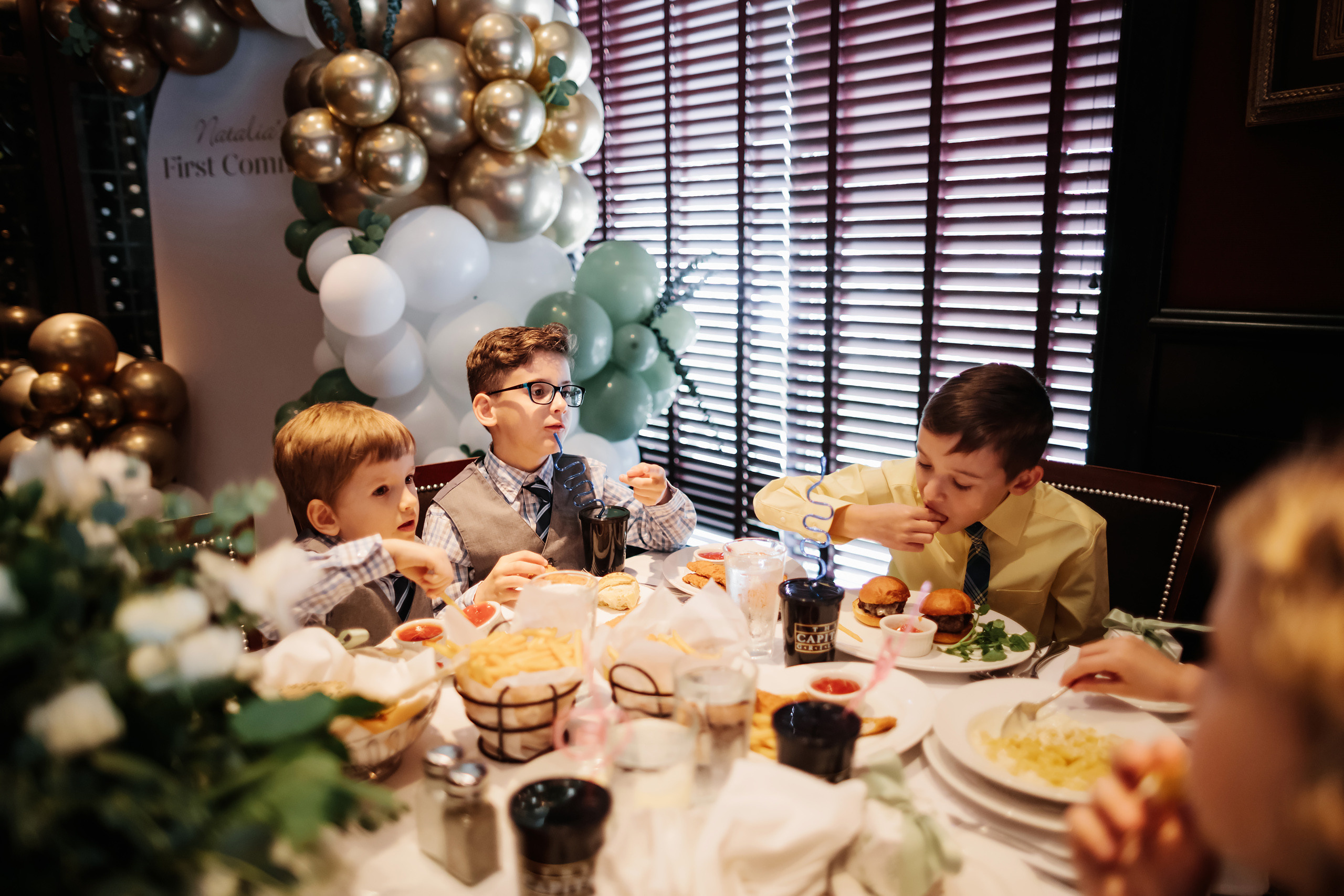 First Communion 05.06.2023. Wedding family event photographer in Chicago Nick Yushevich