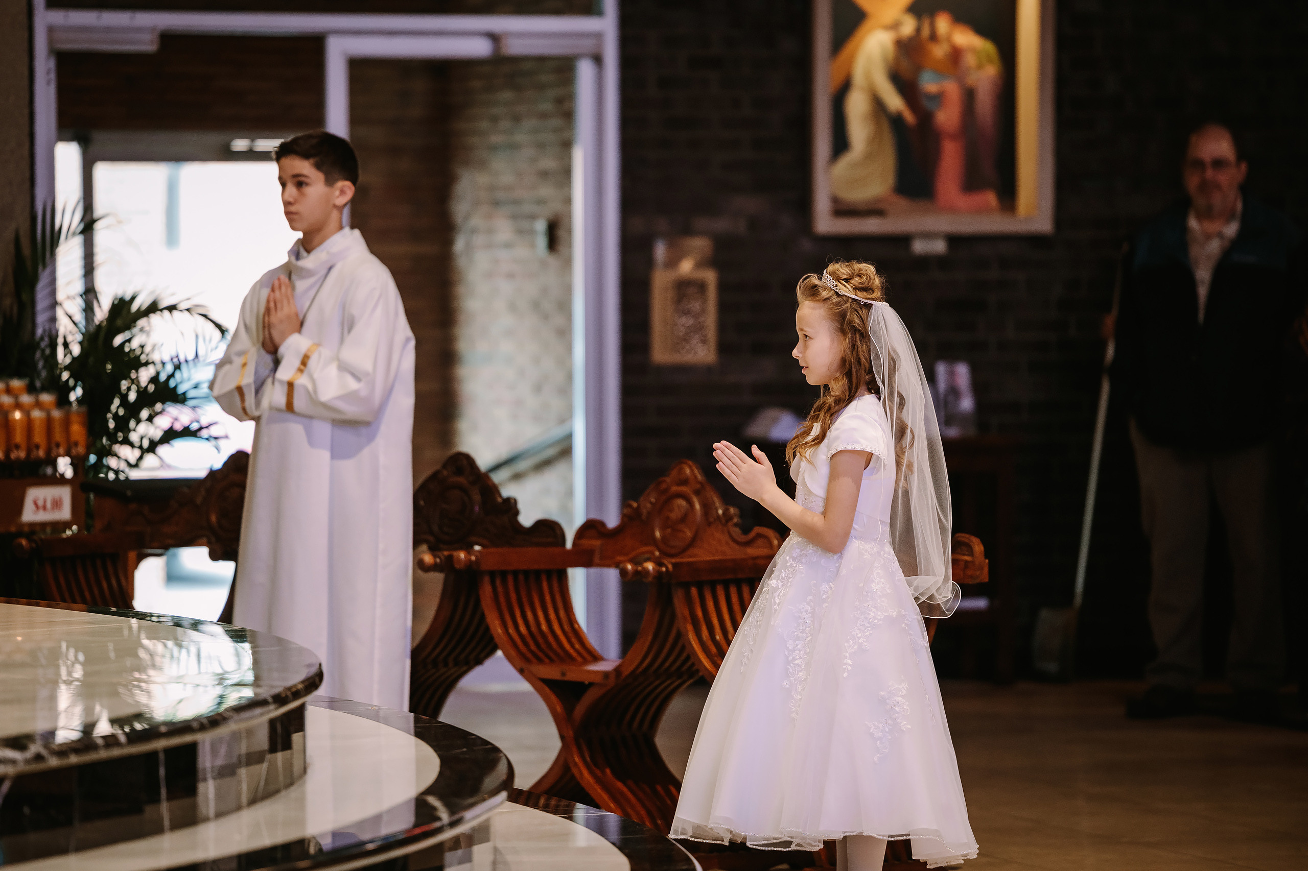 First Communion 05.06.2023. Wedding family event photographer in Chicago Nick Yushevich