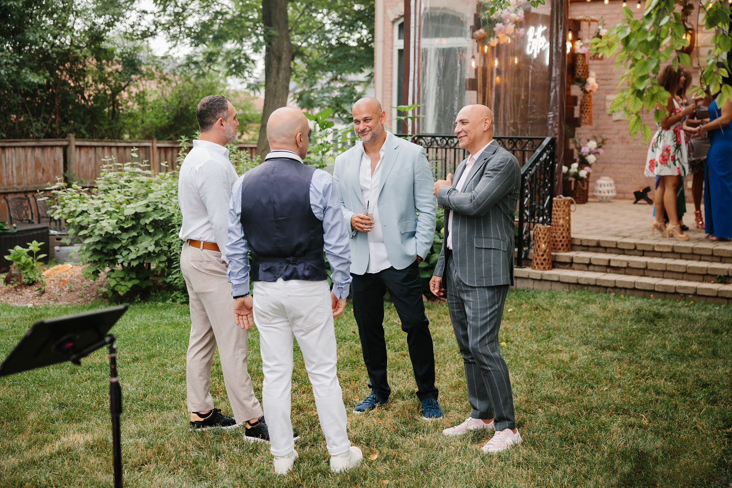 07.01.2023 Anniversary Party. Wedding family event photographer in Chicago Nick Yushevich