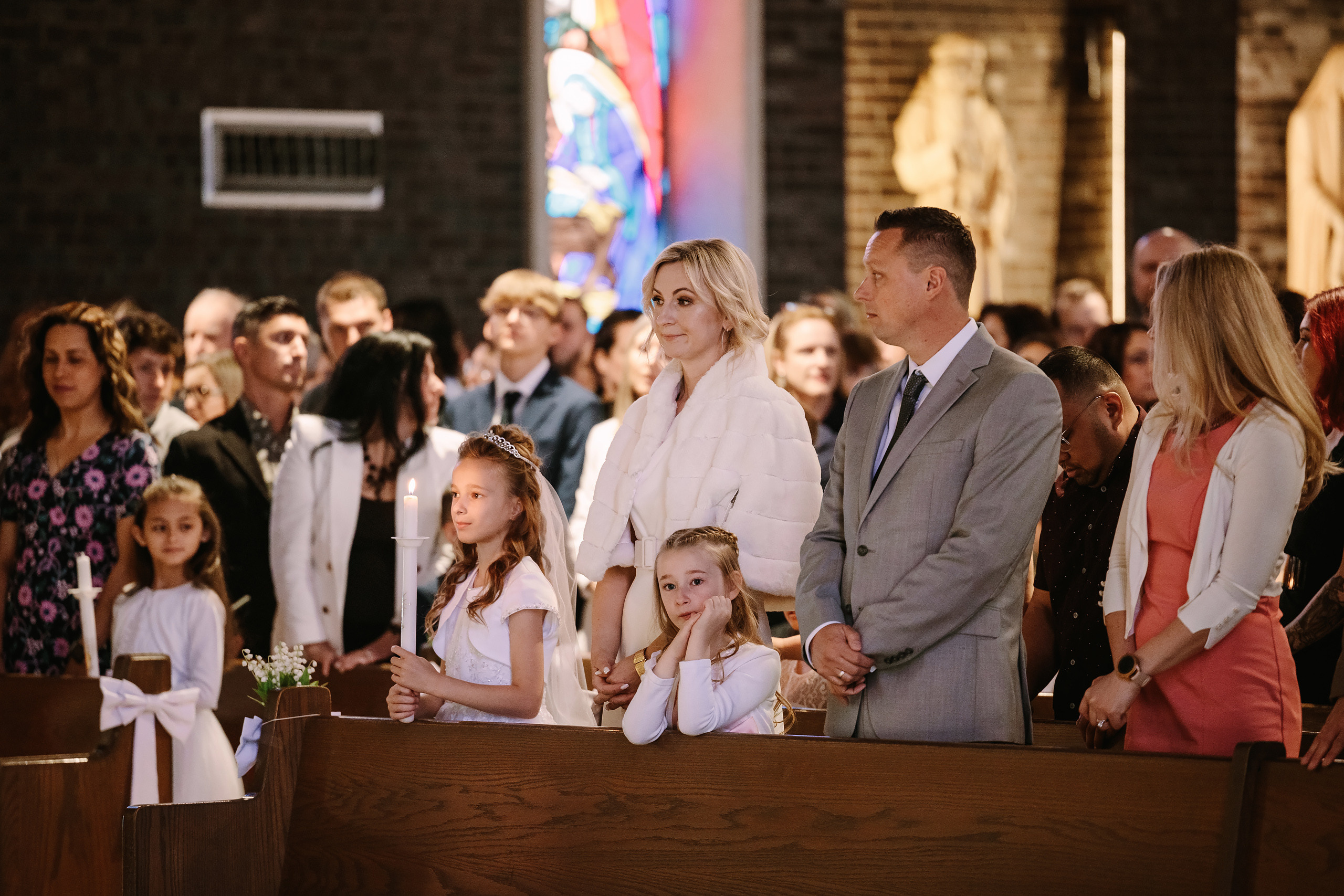 First Communion 05.06.2023. Wedding family event photographer in Chicago Nick Yushevich