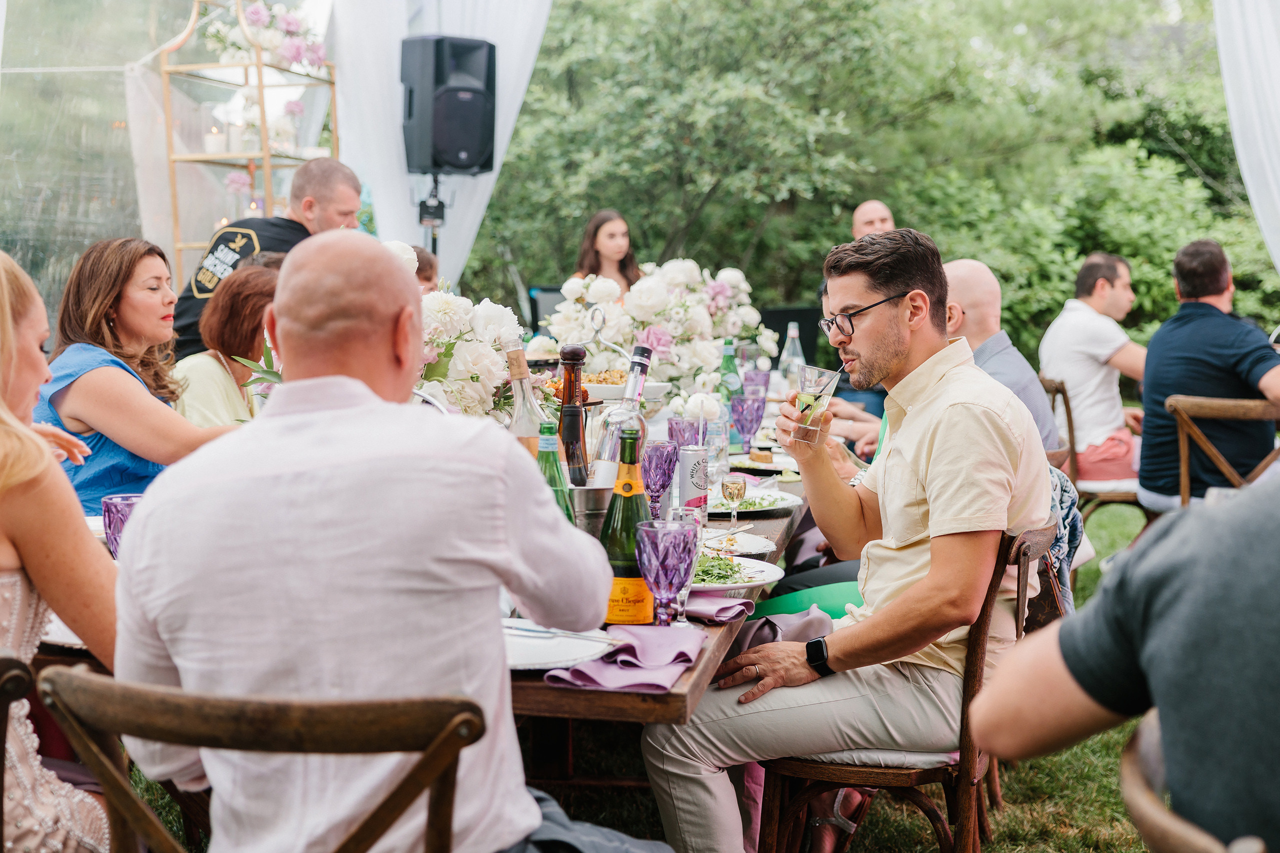 07.01.2023 Anniversary Party. Wedding family event photographer in Chicago Nick Yushevich