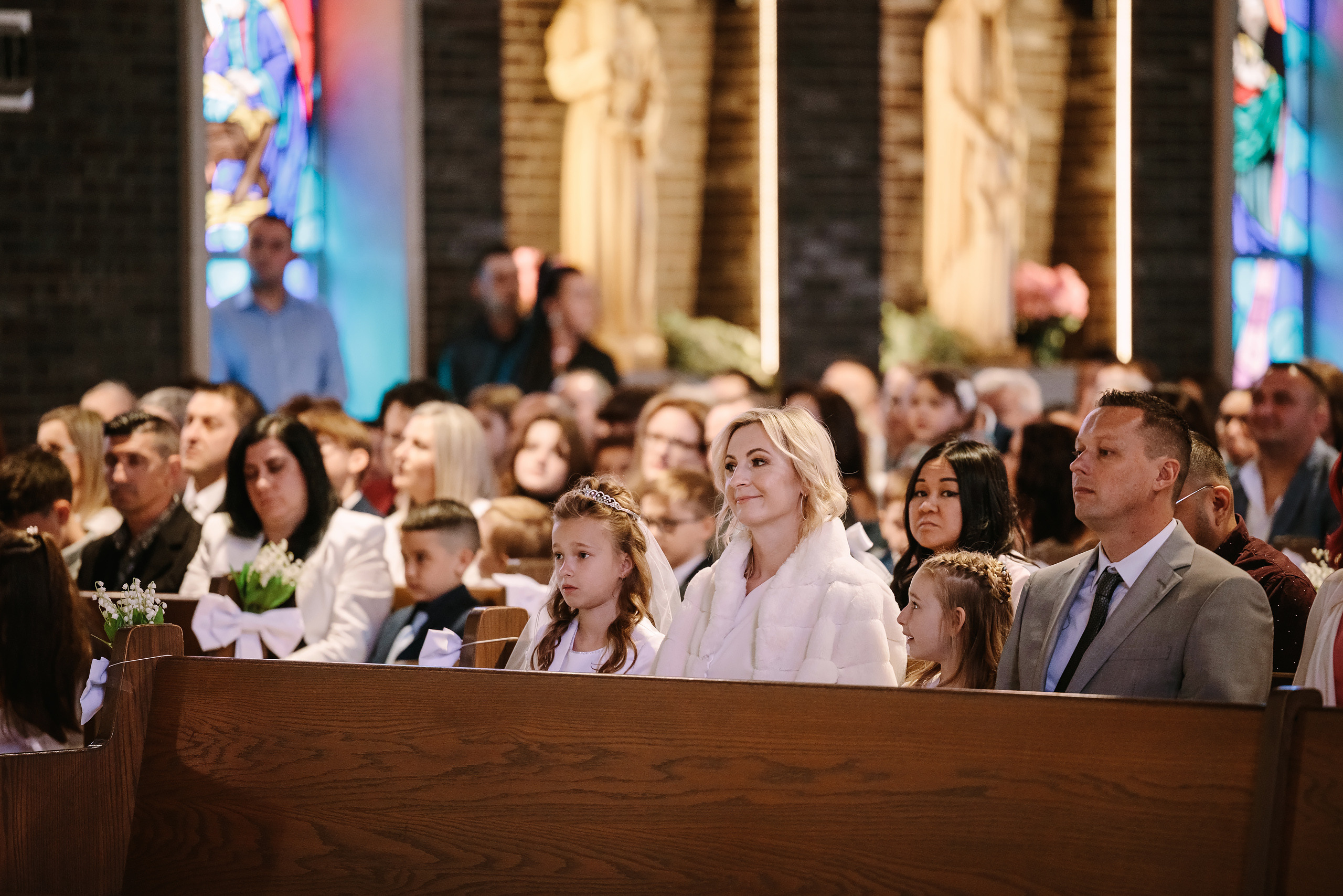 First Communion 05.06.2023. Wedding family event photographer in Chicago Nick Yushevich