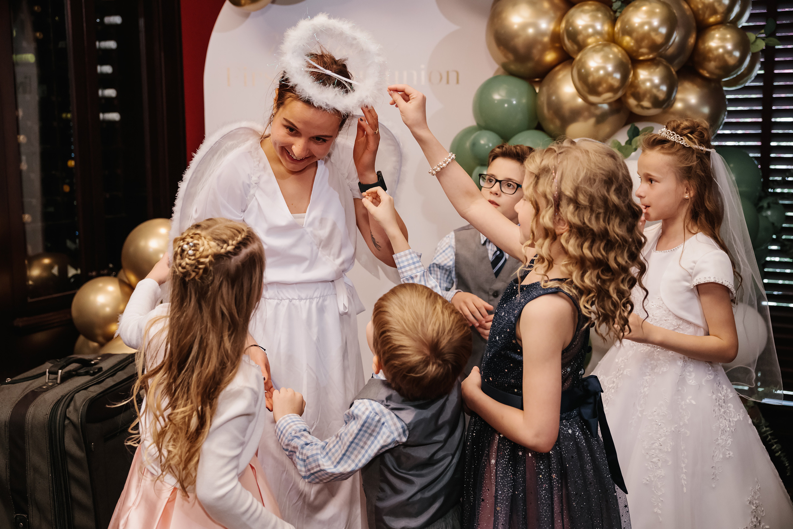 First Communion 05.06.2023. Wedding family event photographer in Chicago Nick Yushevich
