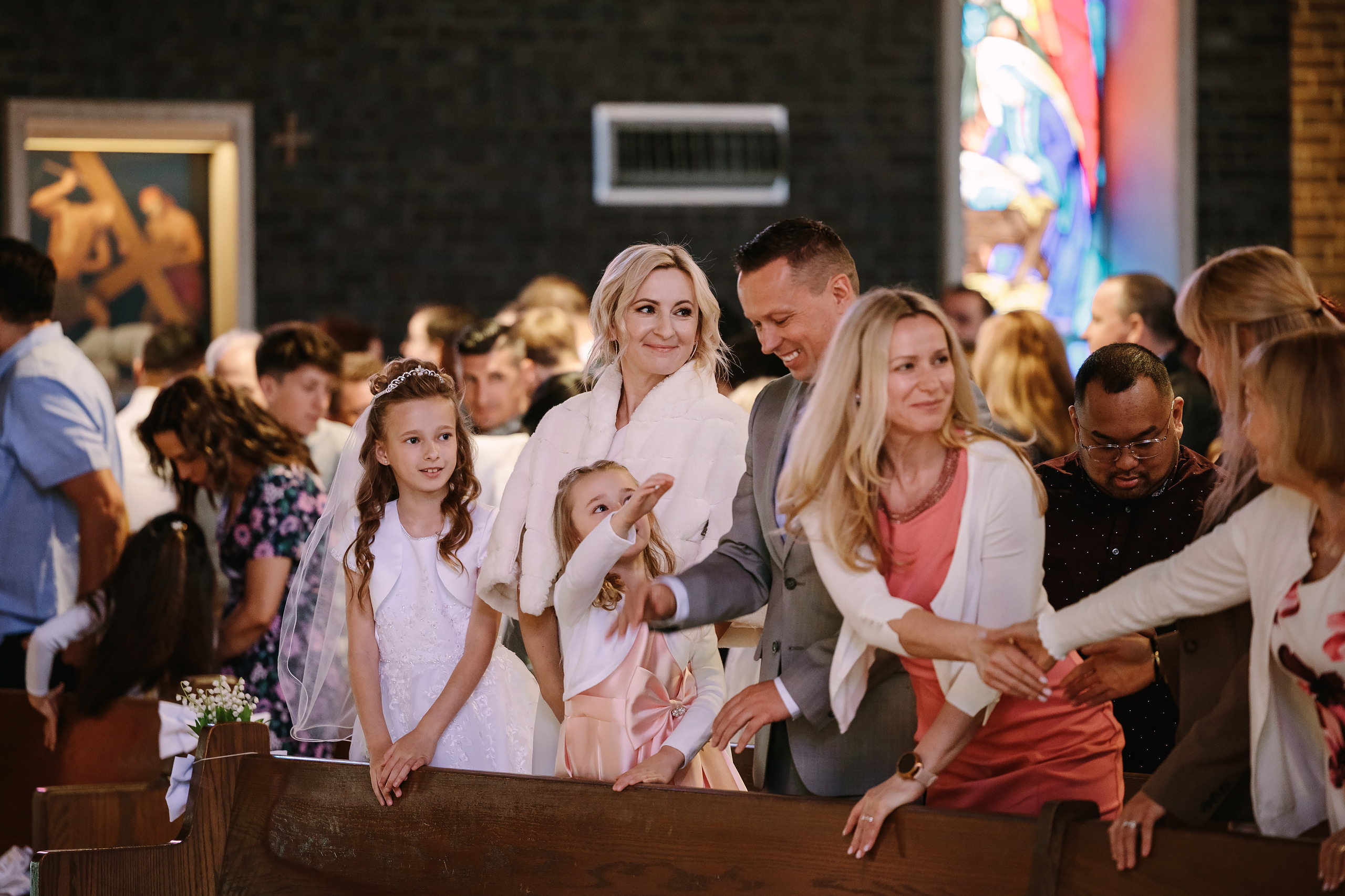 First Communion 05.06.2023. Wedding family event photographer in Chicago Nick Yushevich