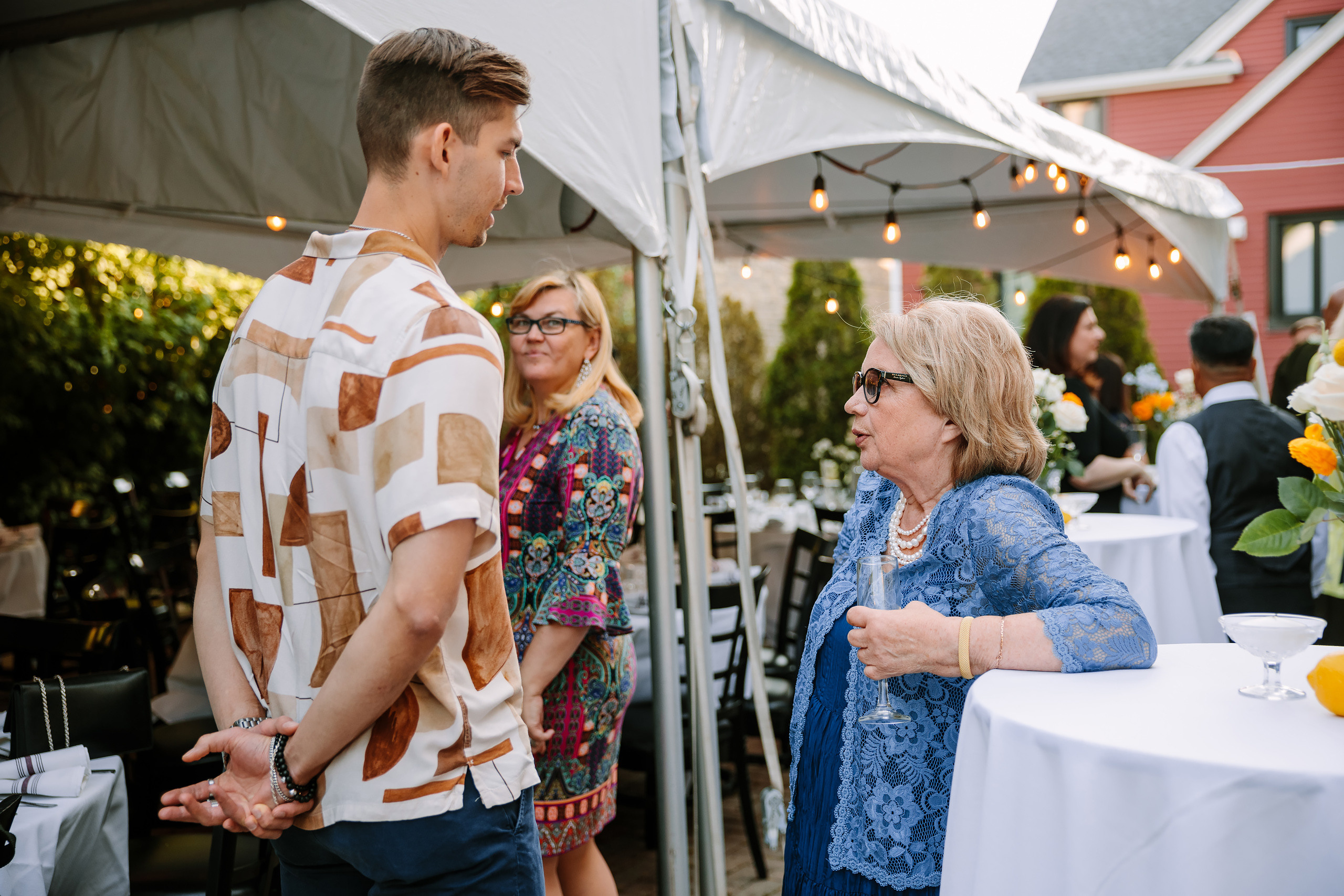 06.09.2023 Rehearsal dinner. Wedding family event photographer in Chicago Nick Yushevich