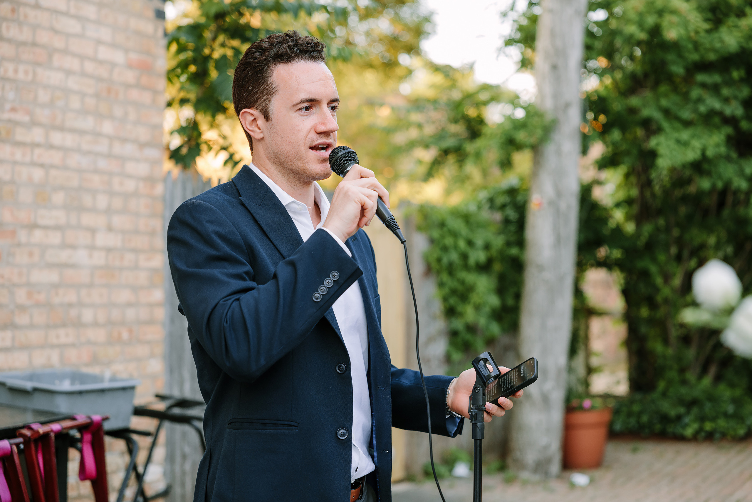 06.09.2023 Rehearsal dinner. Wedding family event photographer in Chicago Nick Yushevich