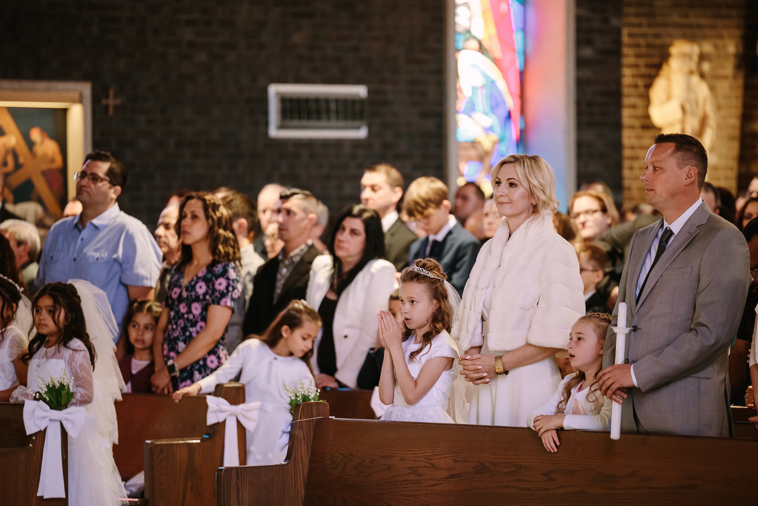 First Communion 05.06.2023. Wedding family event photographer in Chicago Nick Yushevich
