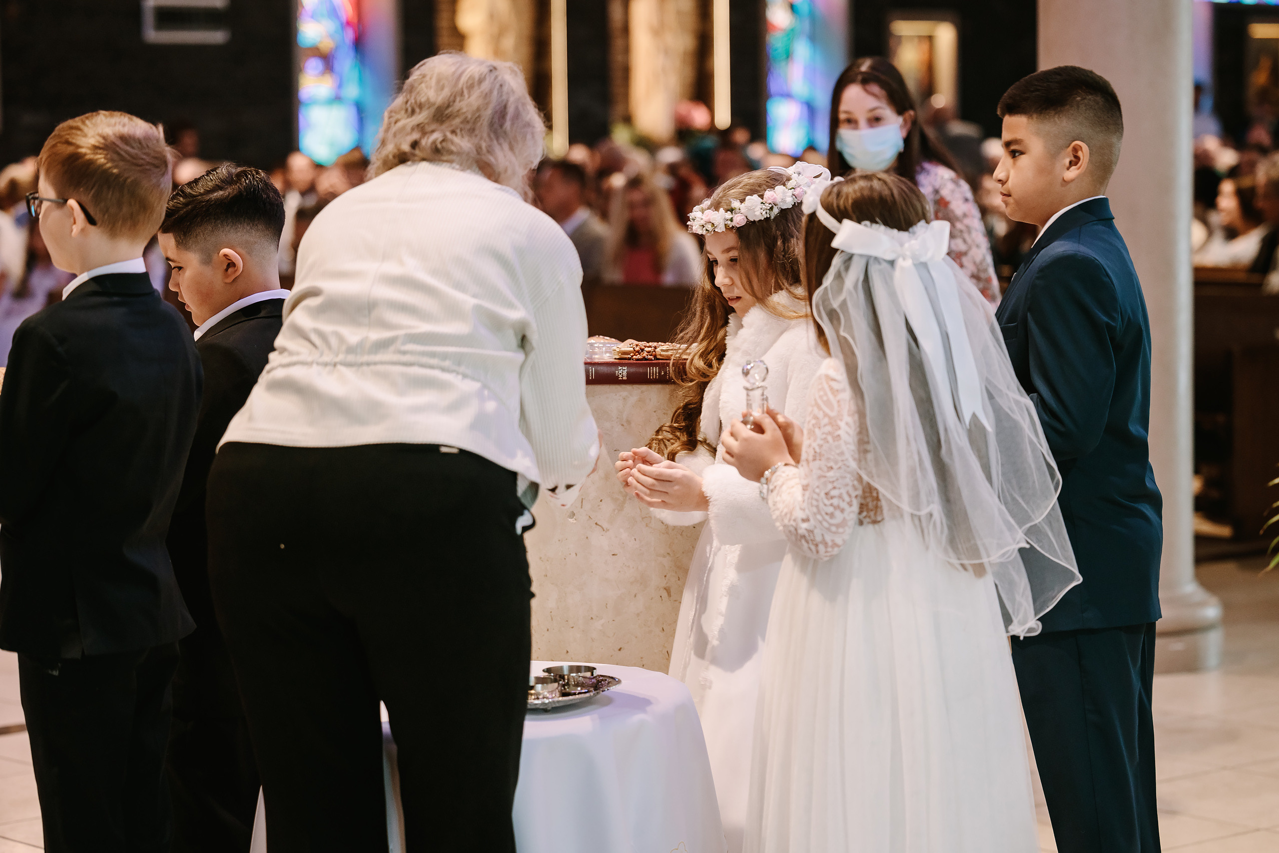 First Communion 05.06.2023. Wedding family event photographer in Chicago Nick Yushevich
