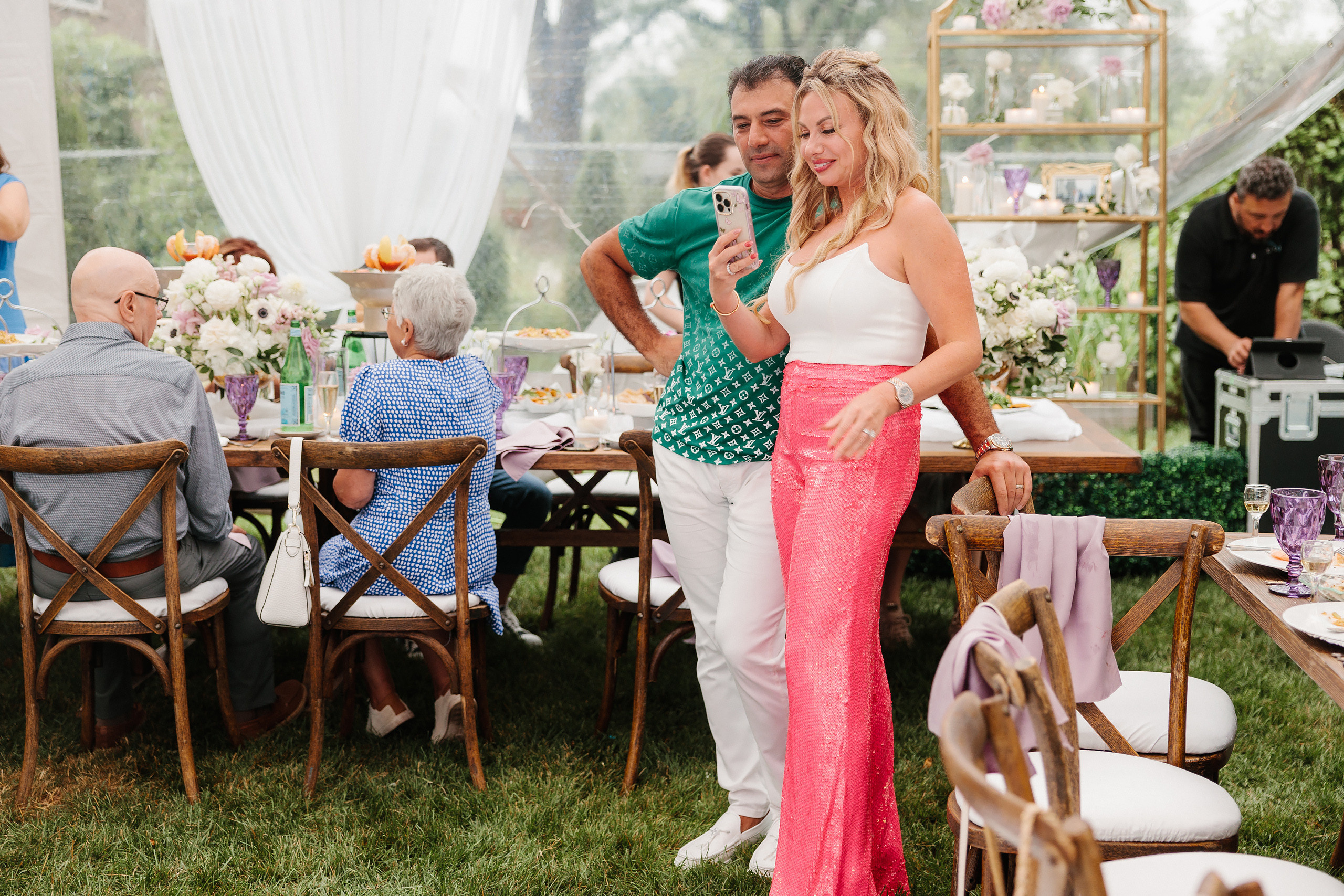 07.01.2023 Anniversary Party. Wedding family event photographer in Chicago Nick Yushevich