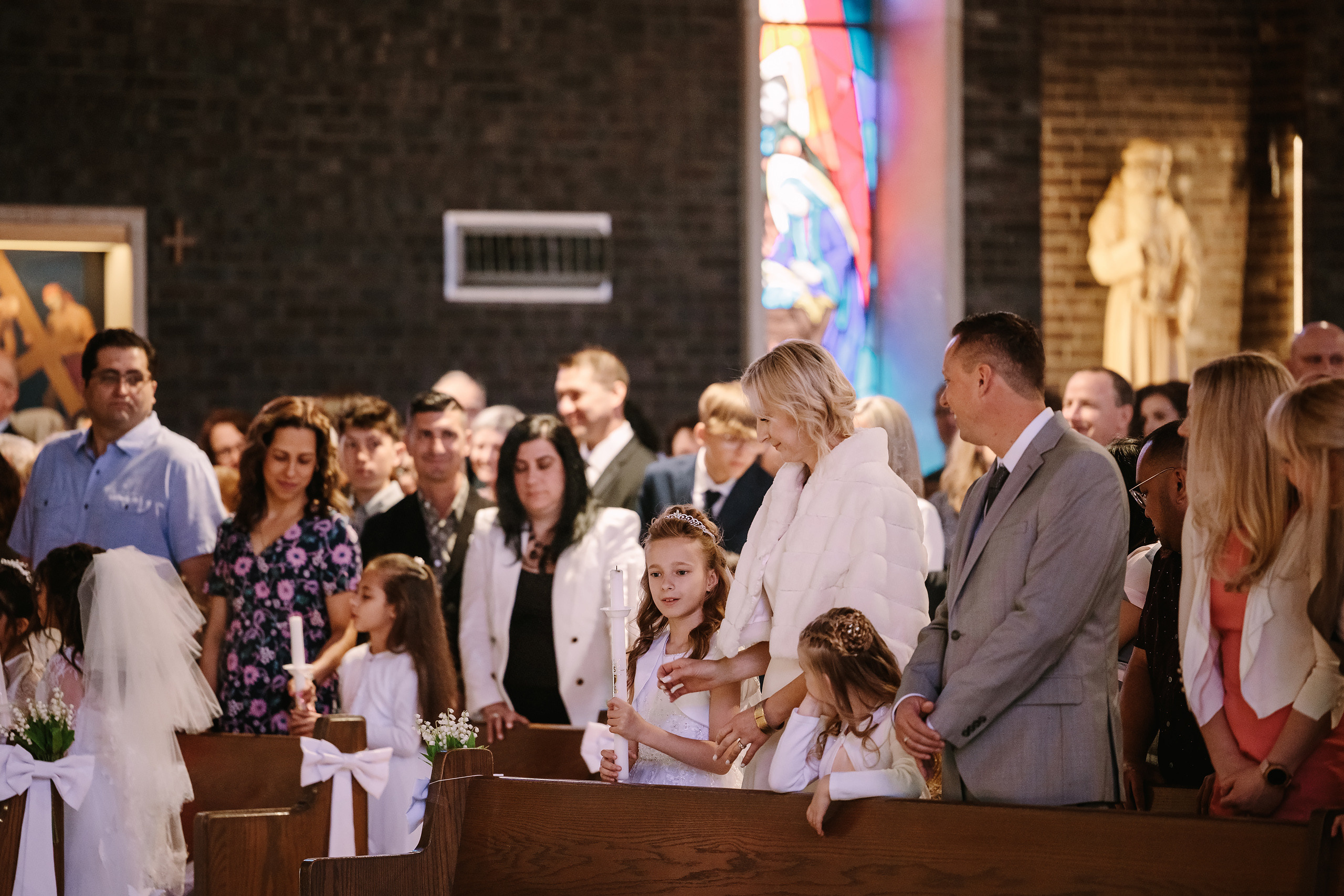First Communion 05.06.2023. Wedding family event photographer in Chicago Nick Yushevich