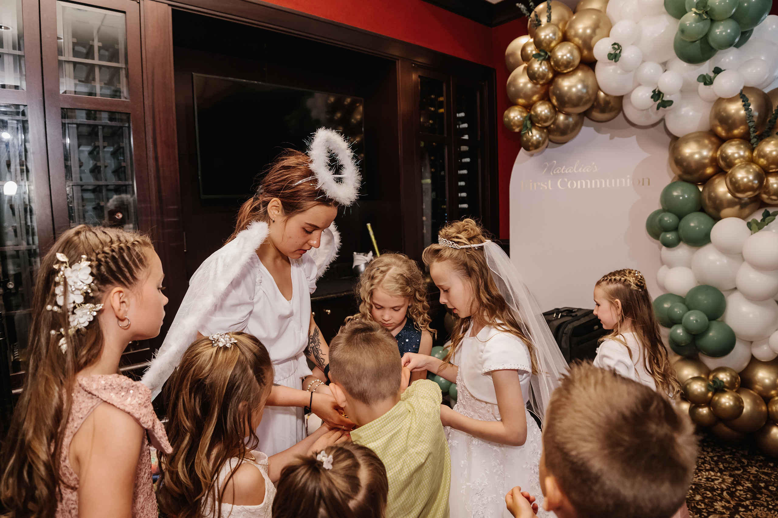 First Communion 05.06.2023. Wedding family event photographer in Chicago Nick Yushevich