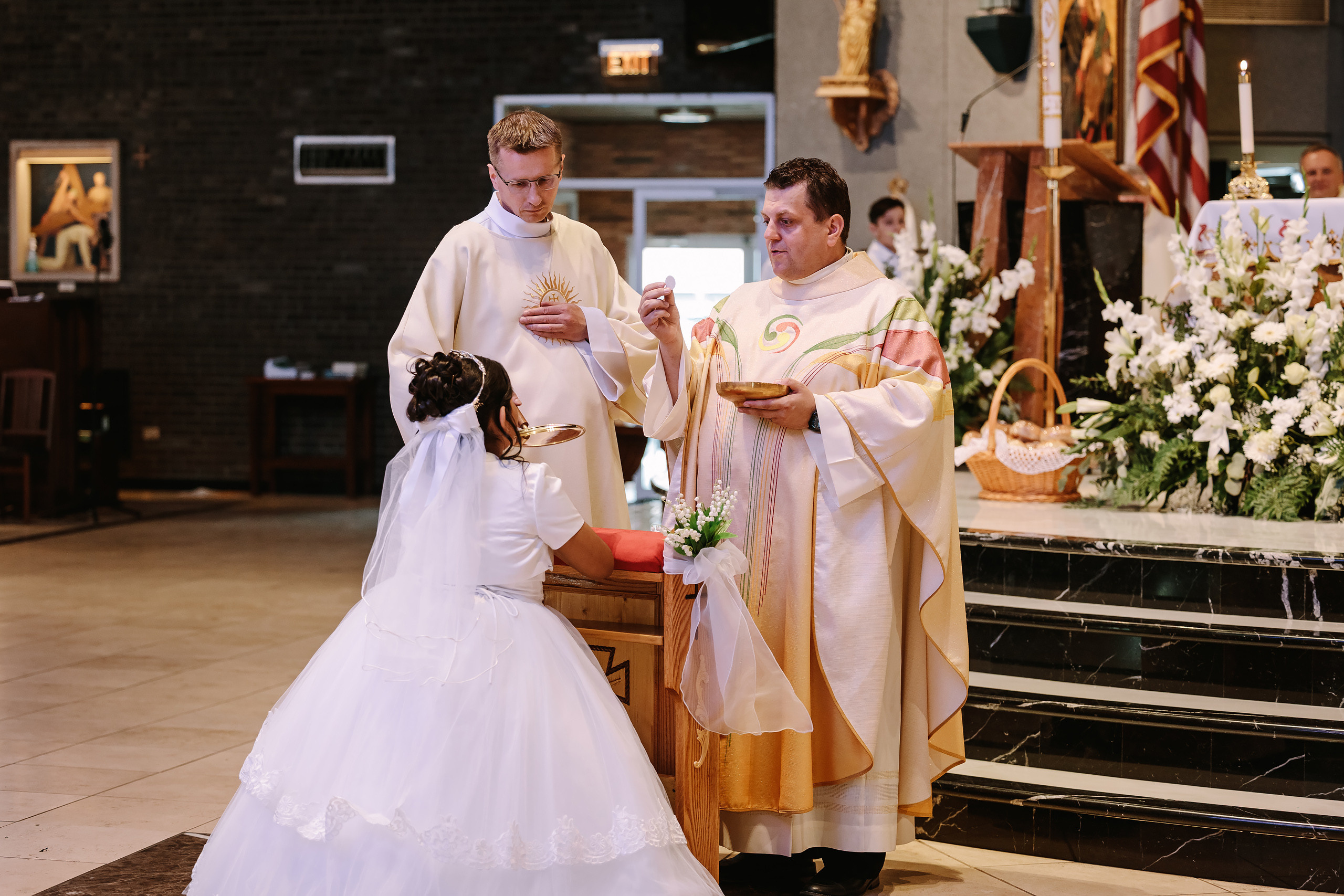 First Communion 05.06.2023. Wedding family event photographer in Chicago Nick Yushevich