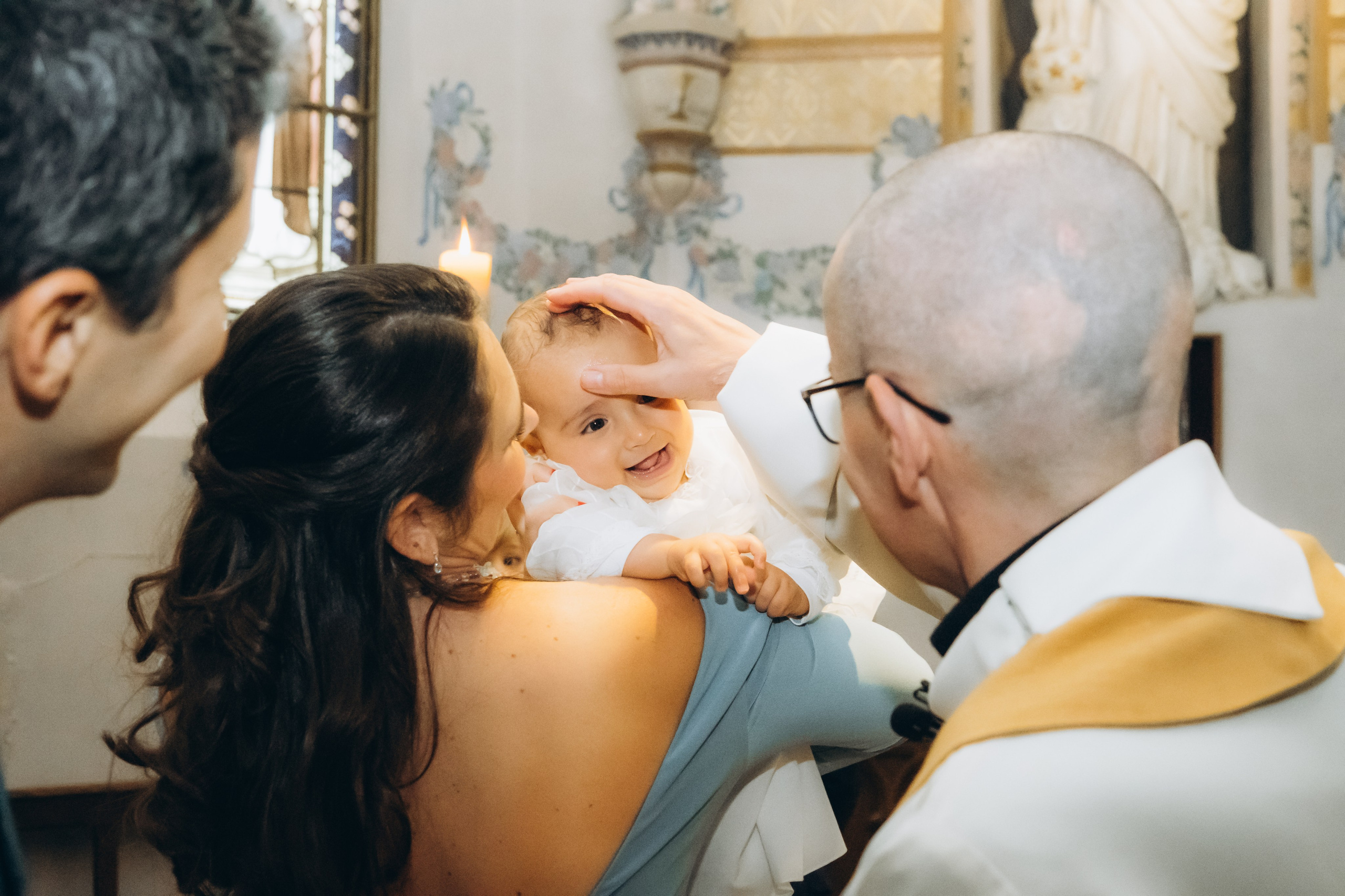Petite Sonia: cérémonie de baptême. Photographer in Paris Marina Chaput