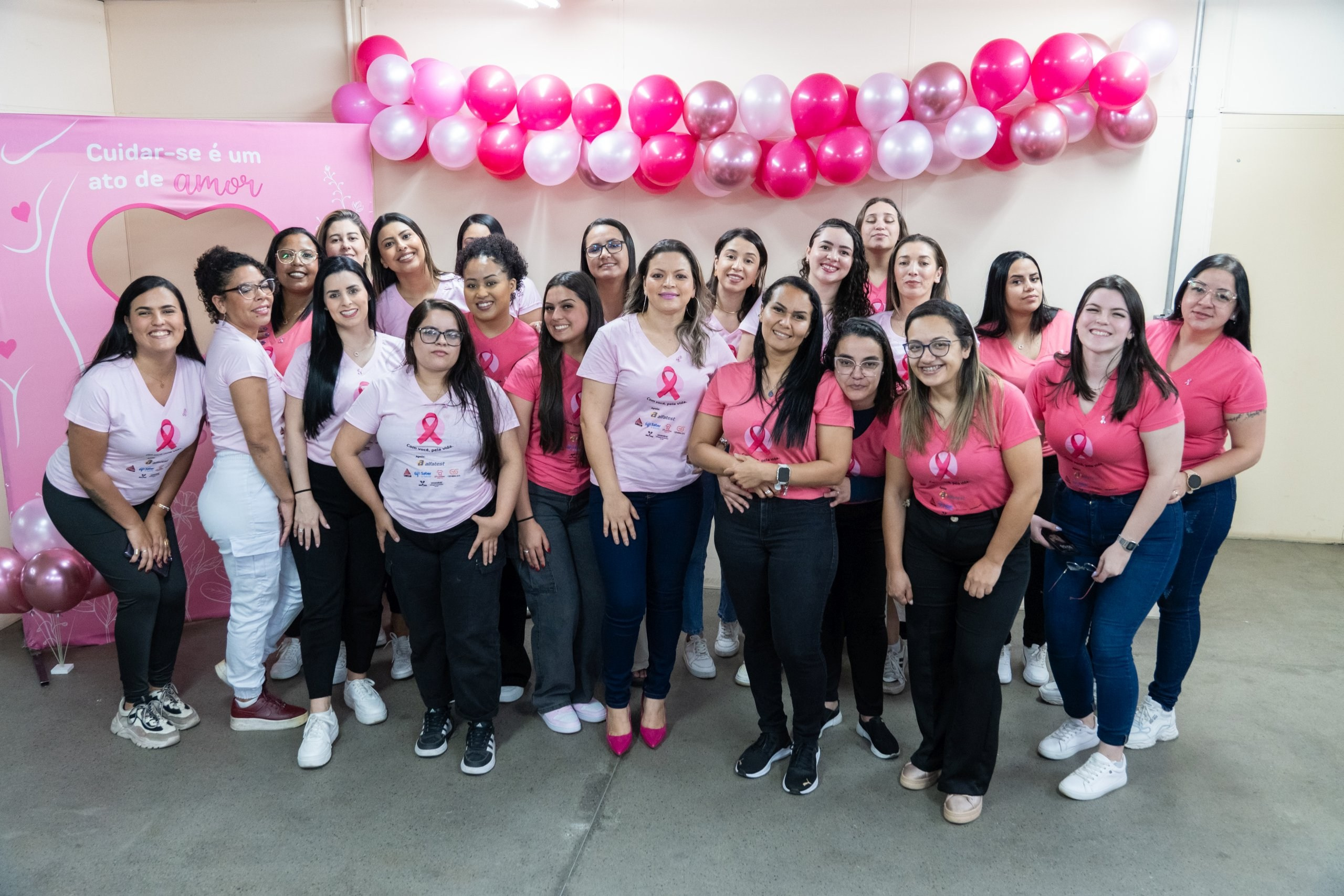 Alfatest Outubro Rosa 2025. Luiz Medeiros Produções