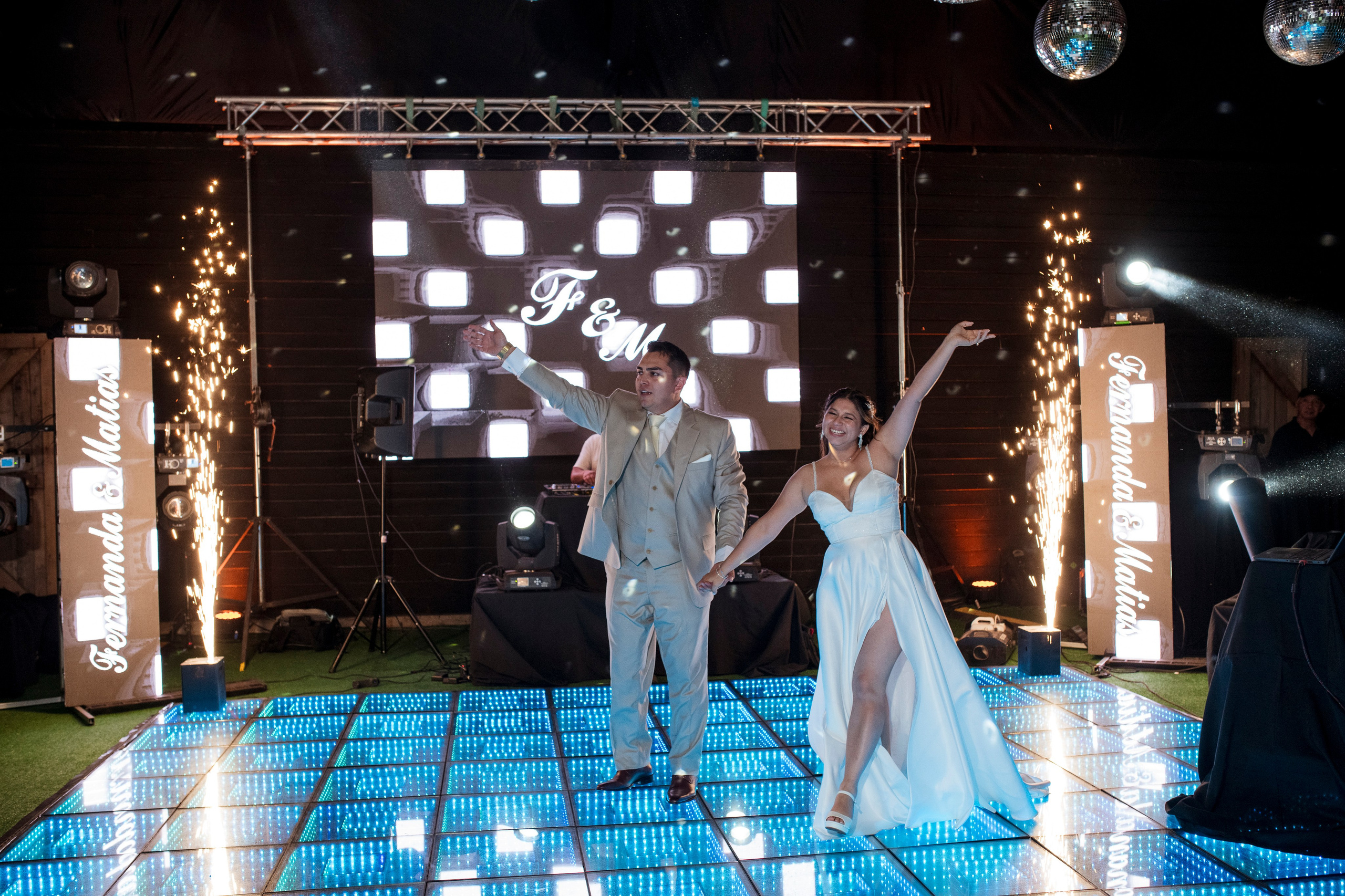 Fernanda y Matías - Haras Santa Amelia, Enero 2026. Wedding photographer AyF Fotografías