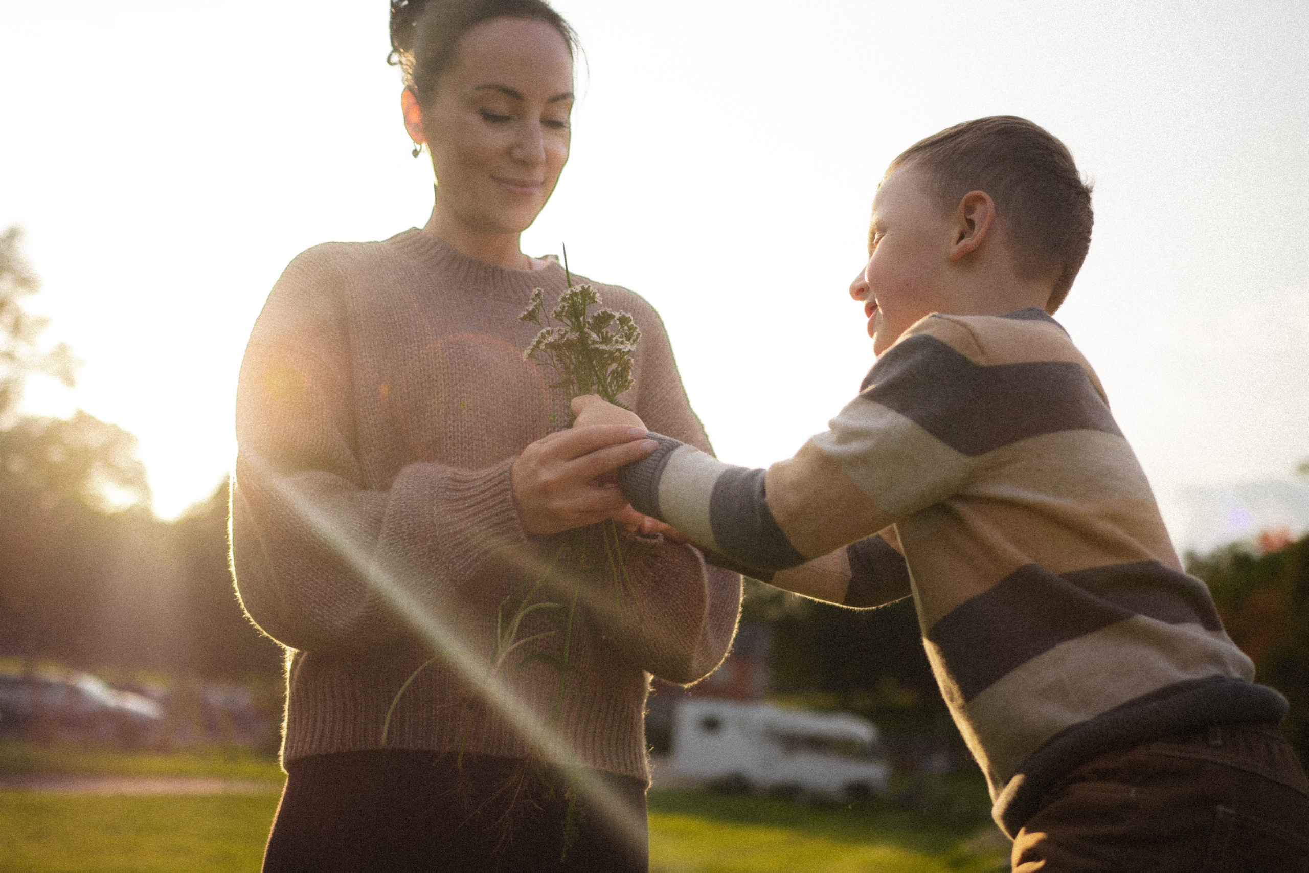 Mother and son’s story. Photographer in Gothenburg Aleksandra Stroganova