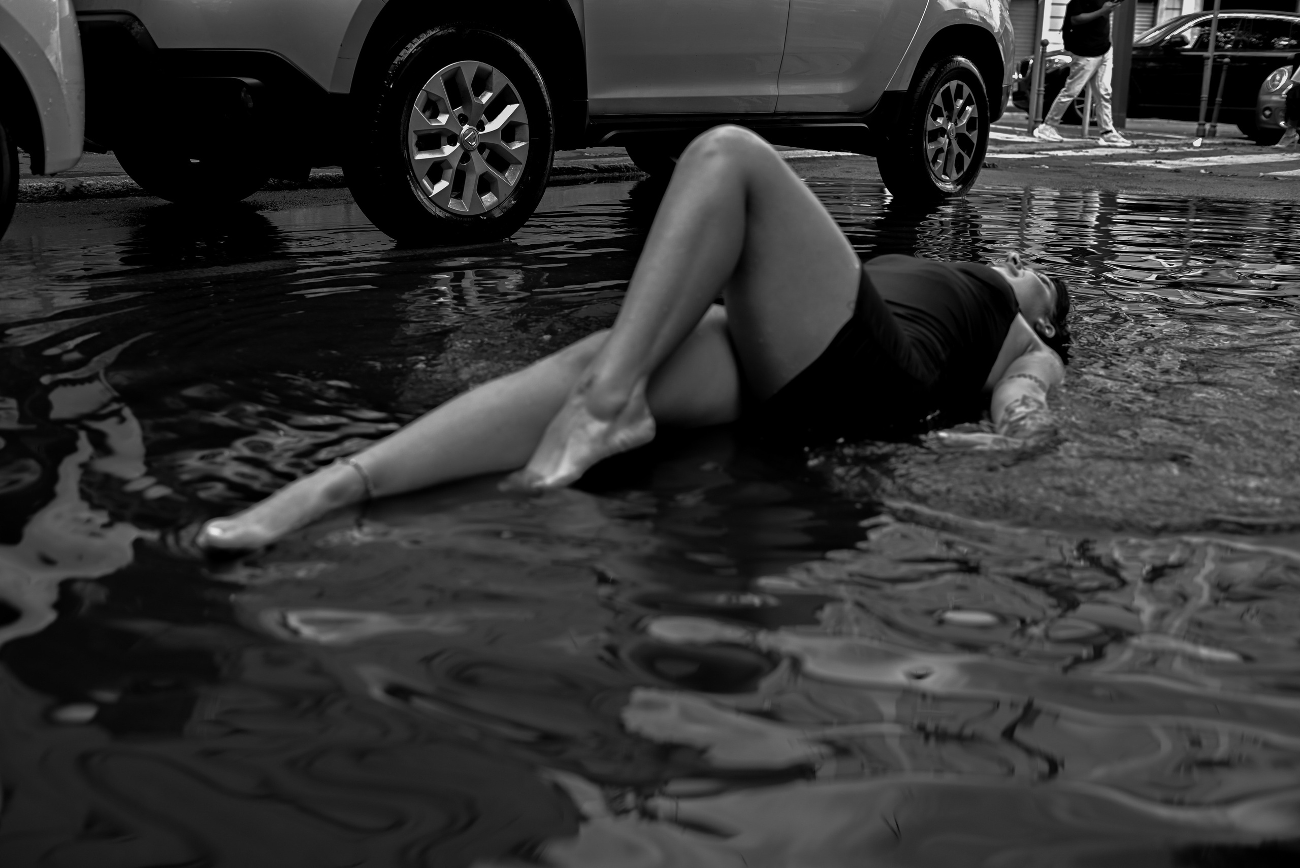 Scatti per far andare l’acqua di traverso all’ex