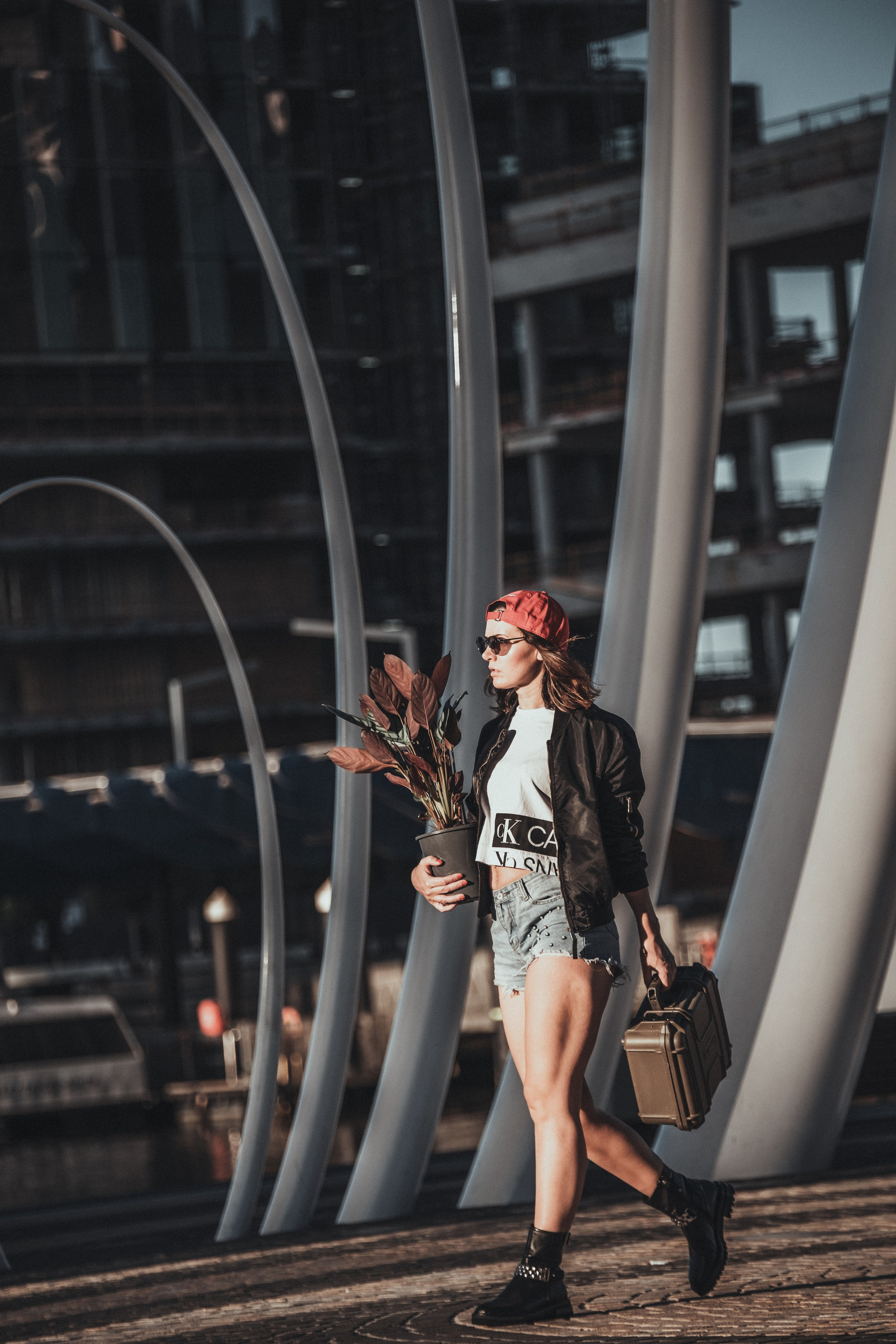 Photoshoot inspired by a movie The Professional