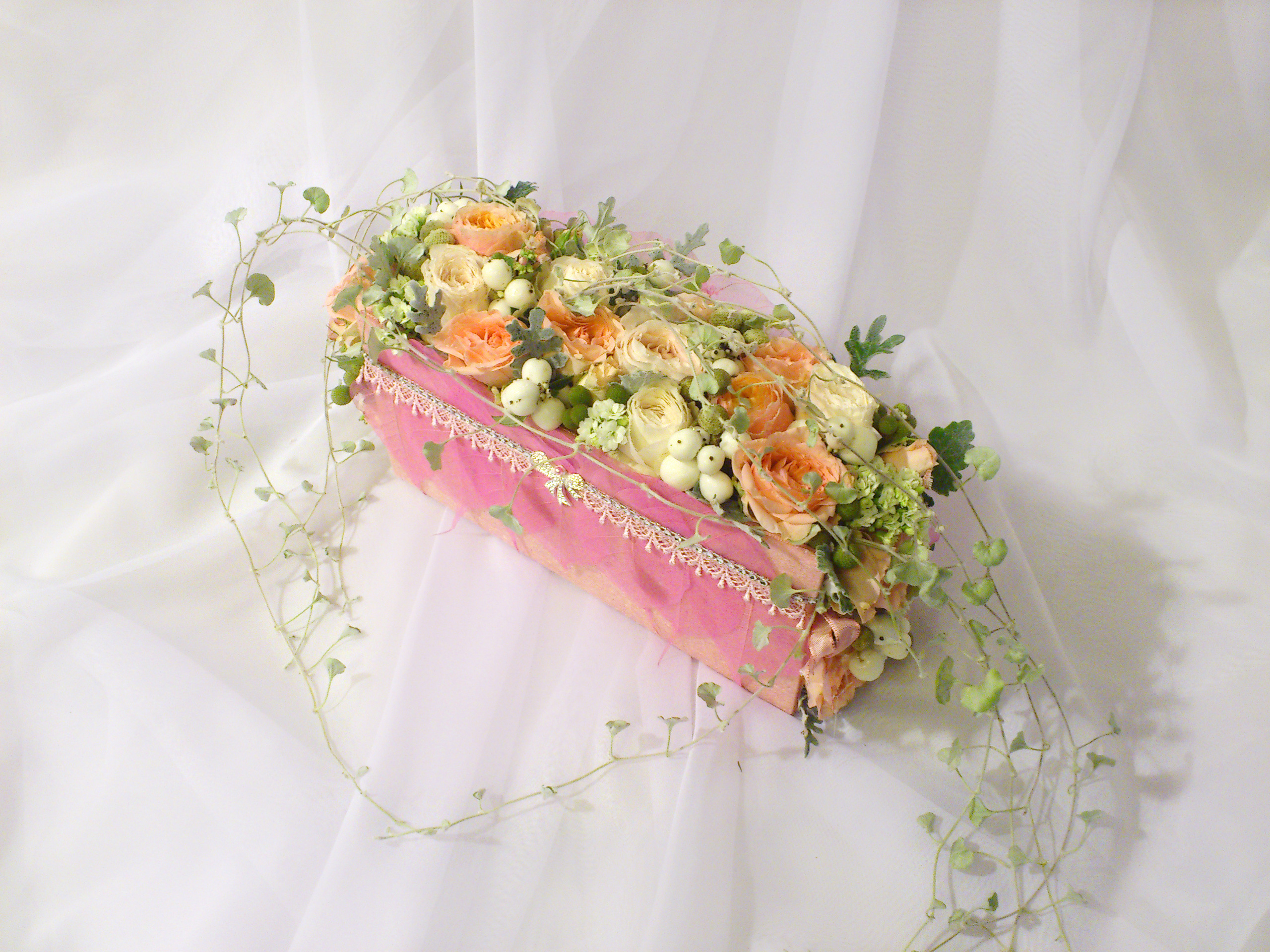 Puķu somiņas. Event design, decoration, floristry, gift, Irina Novika, Riga, Latvia