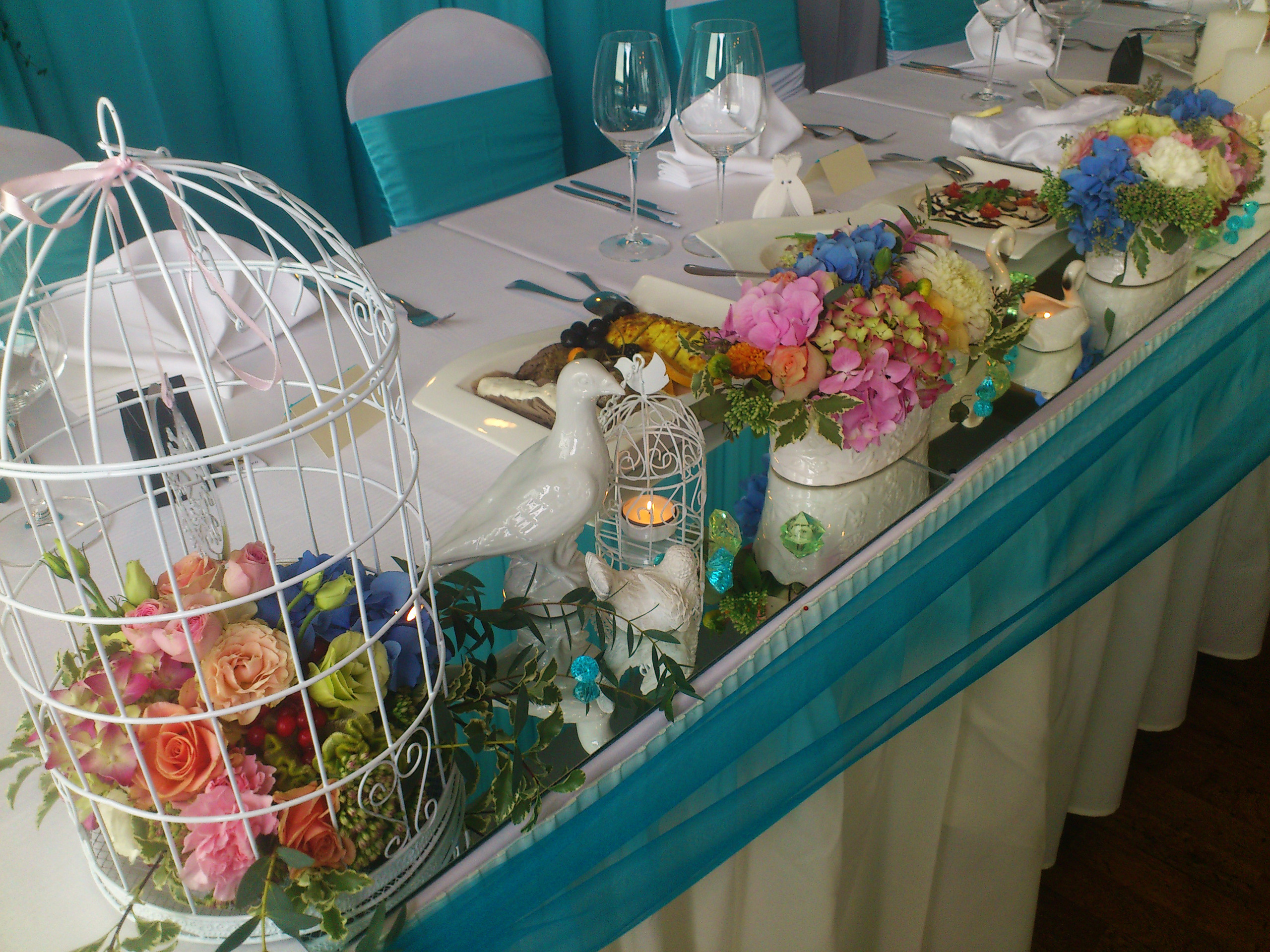 свадеба, декор столов, оформление банкетов, стол молодоженов, столы гостей, свечи, настольные композиции,