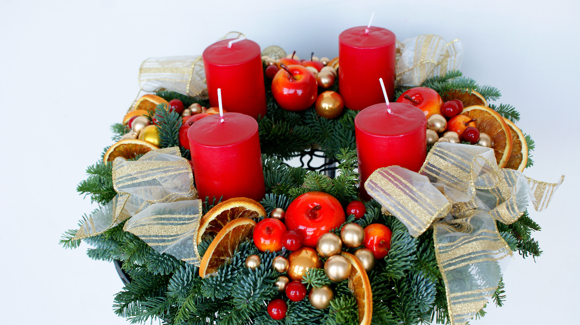 Adventes vainadziņi. Event design, decoration, floristry, gift, Irina Novika, Riga, Latvia