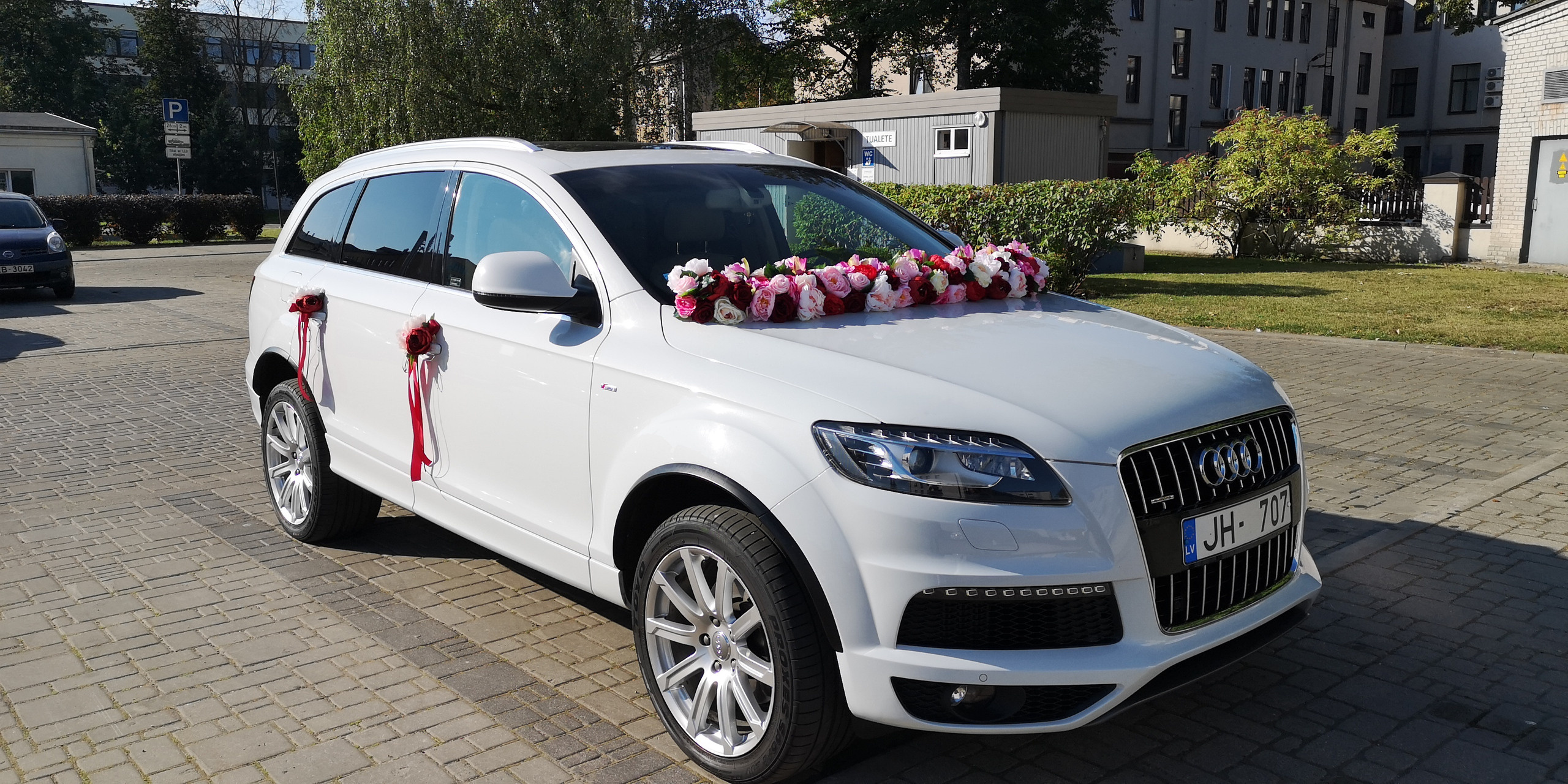 Auto dekors. Event design, decoration, floristry, gift, Irina Novika, Riga, Latvia