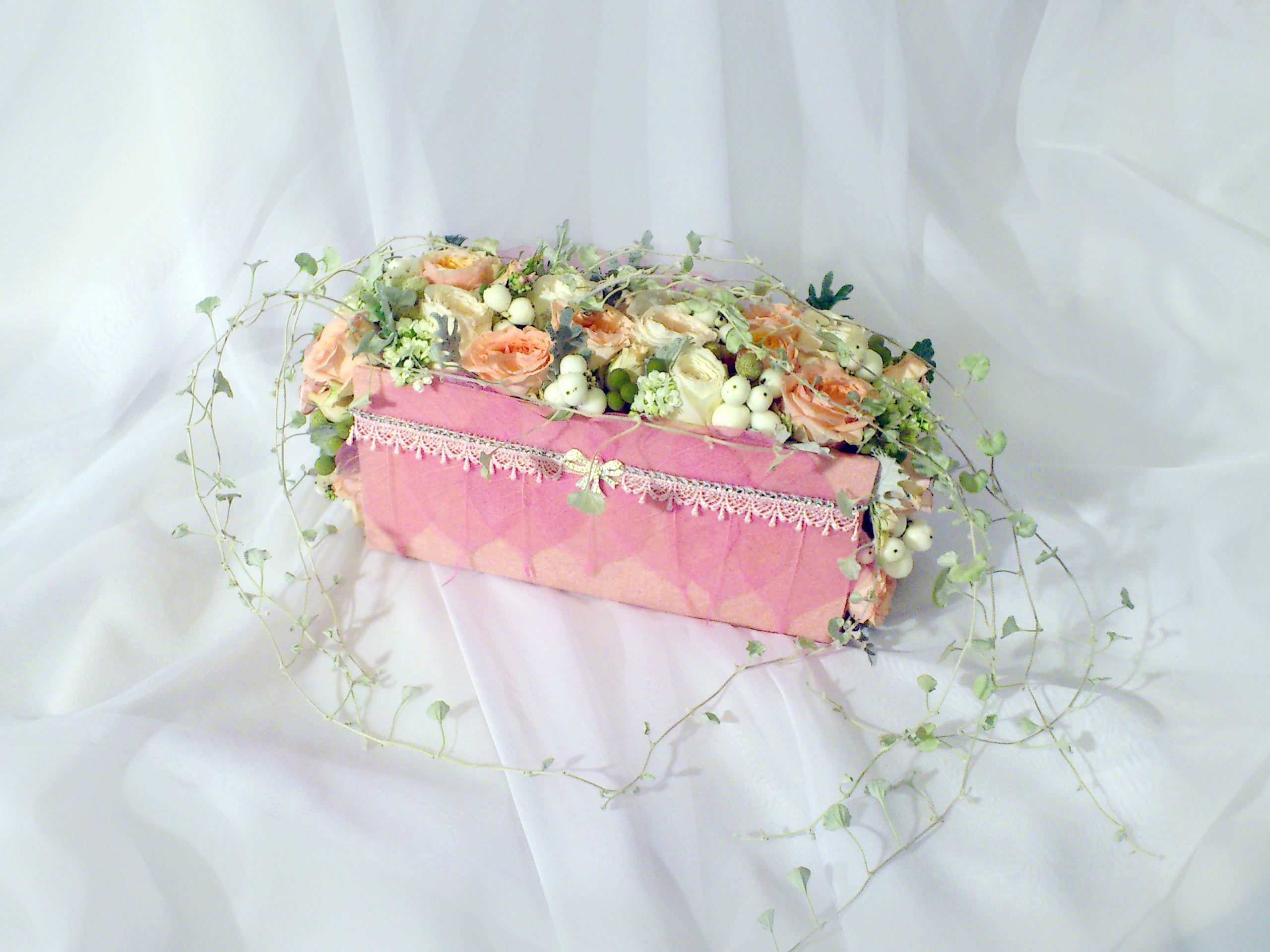 Puķu somiņas. Event design, decoration, floristry, gift, Irina Novika, Riga, Latvia