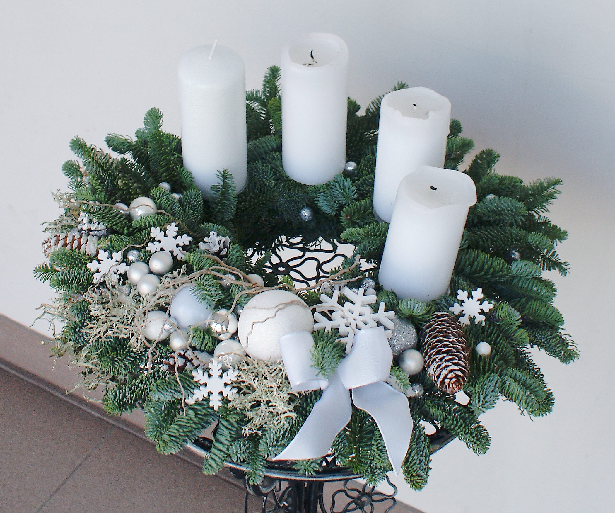 Adventes vainadziņi. Event design, decoration, floristry, gift, Irina Novika, Riga, Latvia