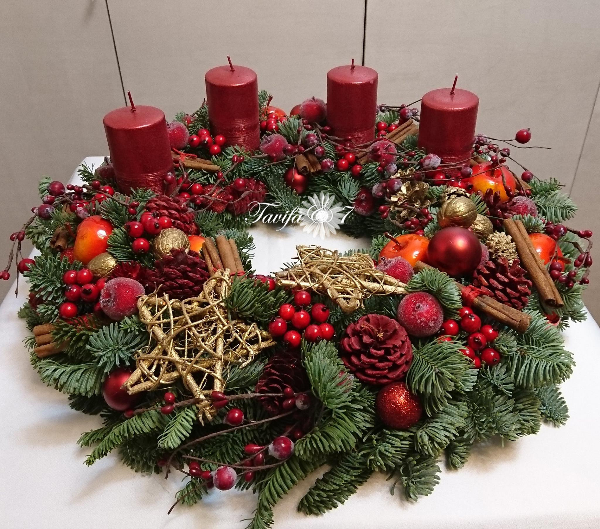 Adventes vainadziņi. Event design, decoration, floristry, gift, Irina Novika, Riga, Latvia