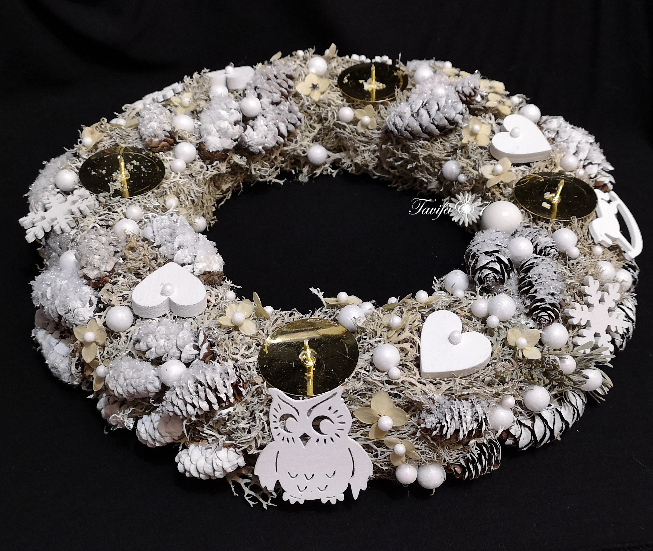 Adventes vainadziņi. Event design, decoration, floristry, gift, Irina Novika, Riga, Latvia