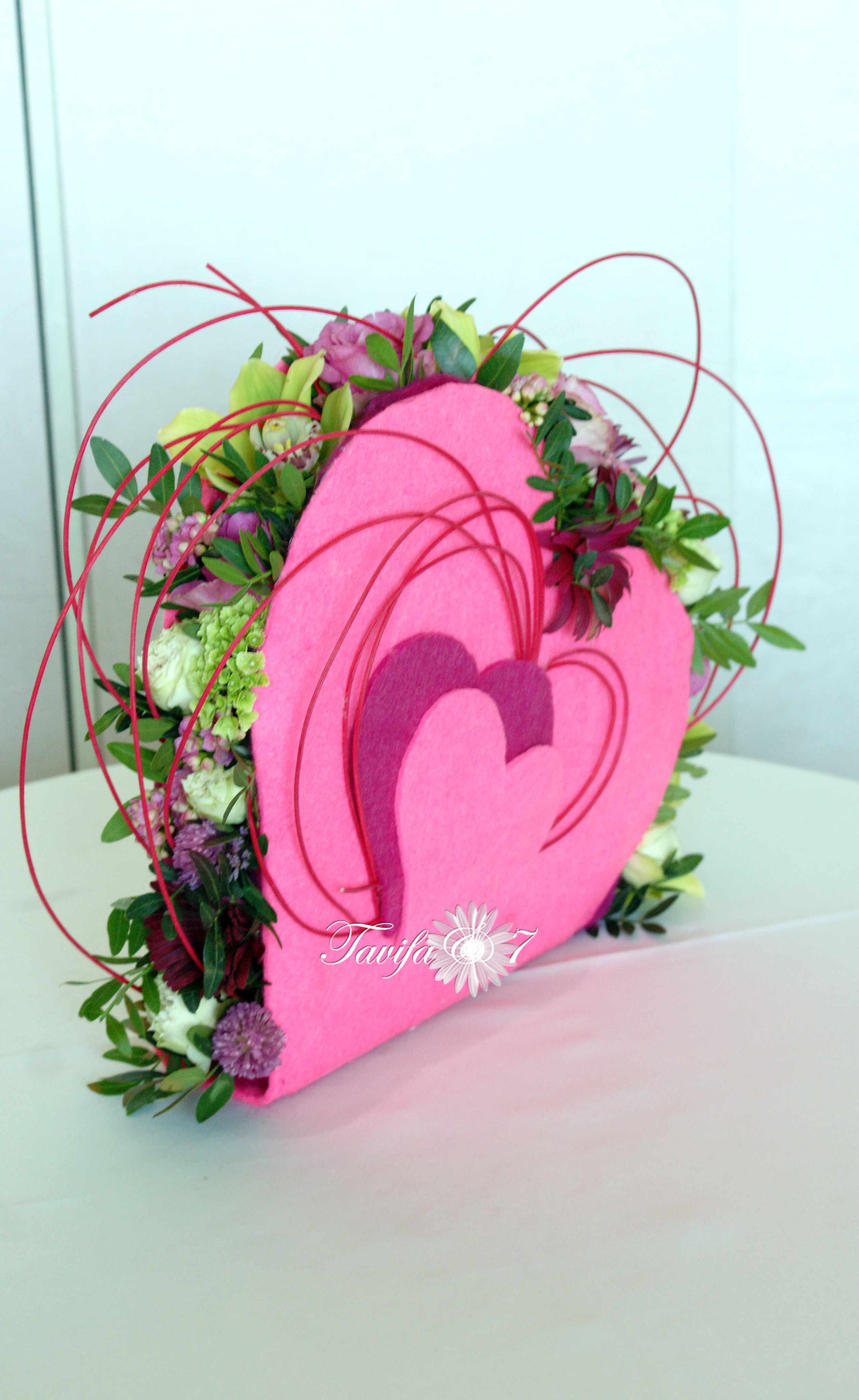 Valentīndienai. Event design, decoration, floristry, gift, Irina Novika, Riga, Latvia