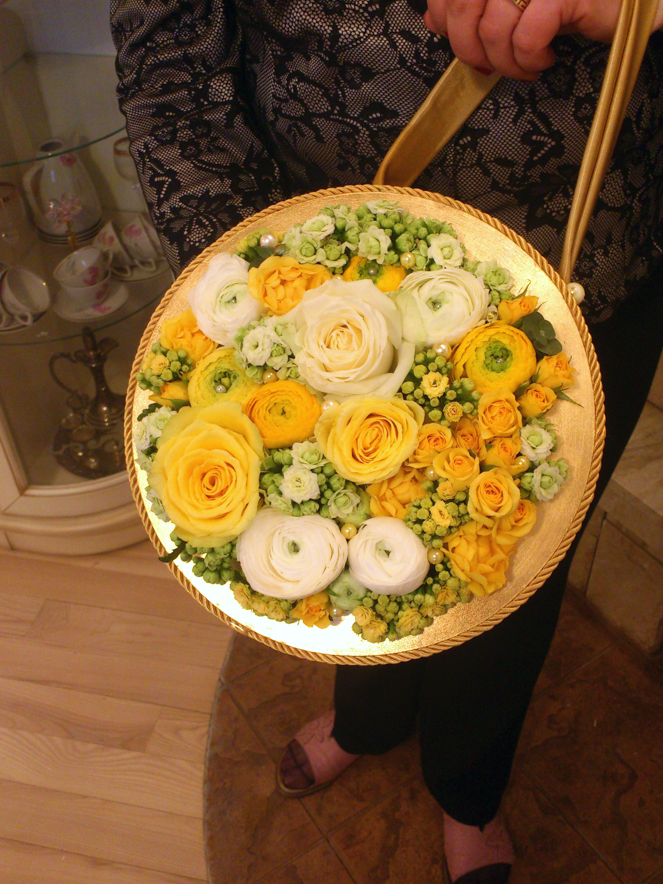 Puķu somiņas. Event design, decoration, floristry, gift, Irina Novika, Riga, Latvia