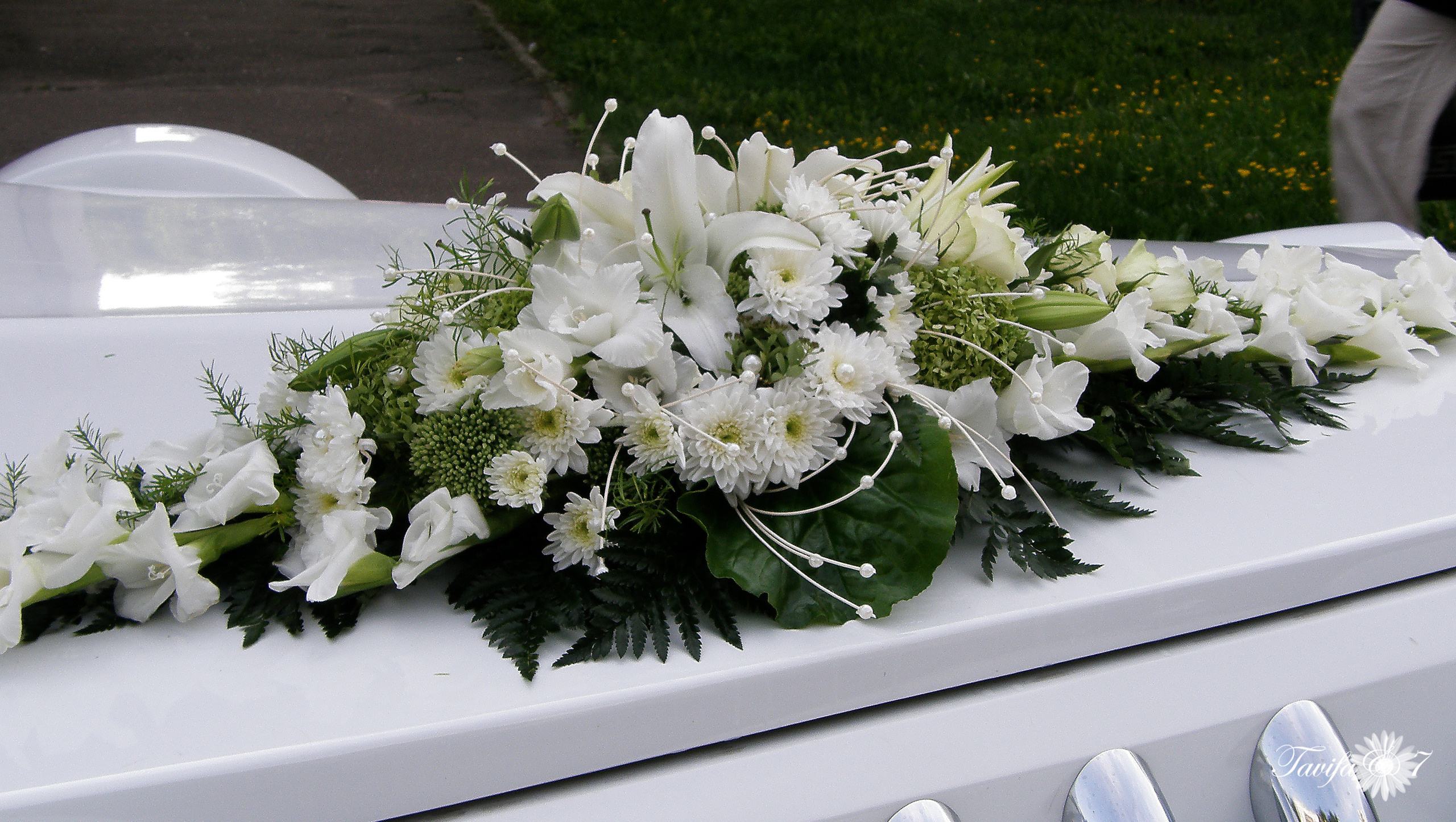 Auto dekors. Event design, decoration, floristry, gift, Irina Novika, Riga, Latvia