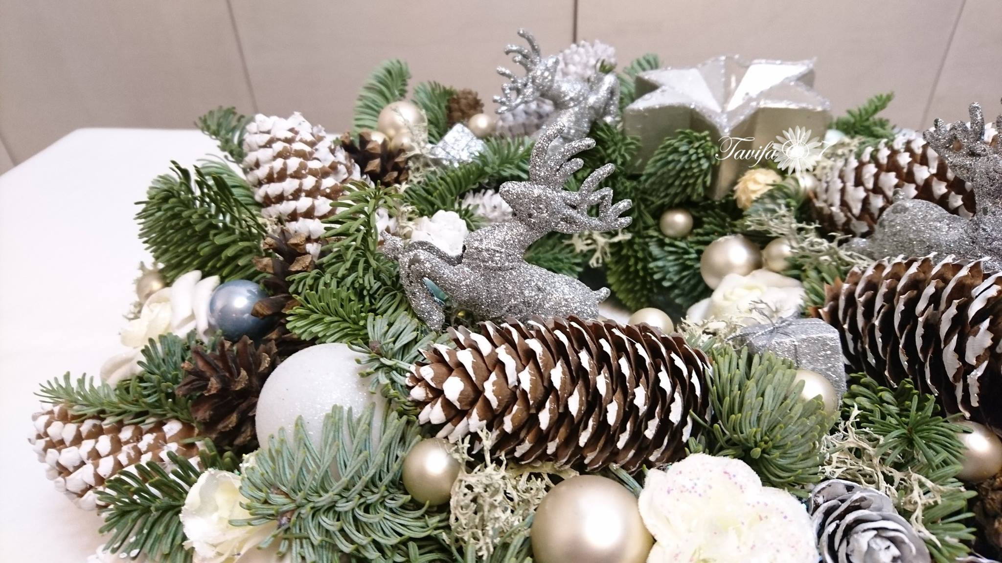 Adventes vainadziņi. Event design, decoration, floristry, gift, Irina Novika, Riga, Latvia