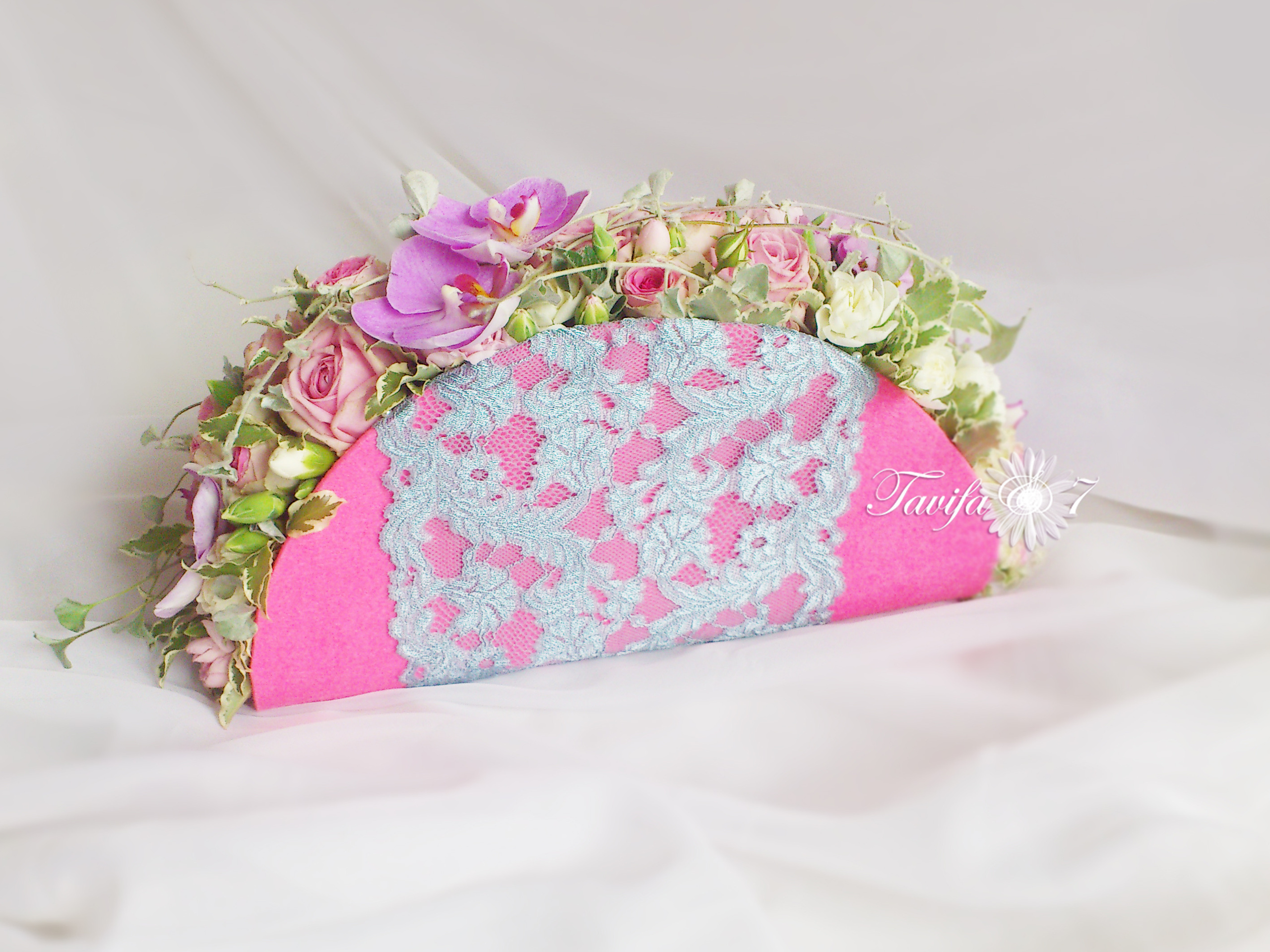 Puķu somiņas. Event design, decoration, floristry, gift, Irina Novika, Riga, Latvia