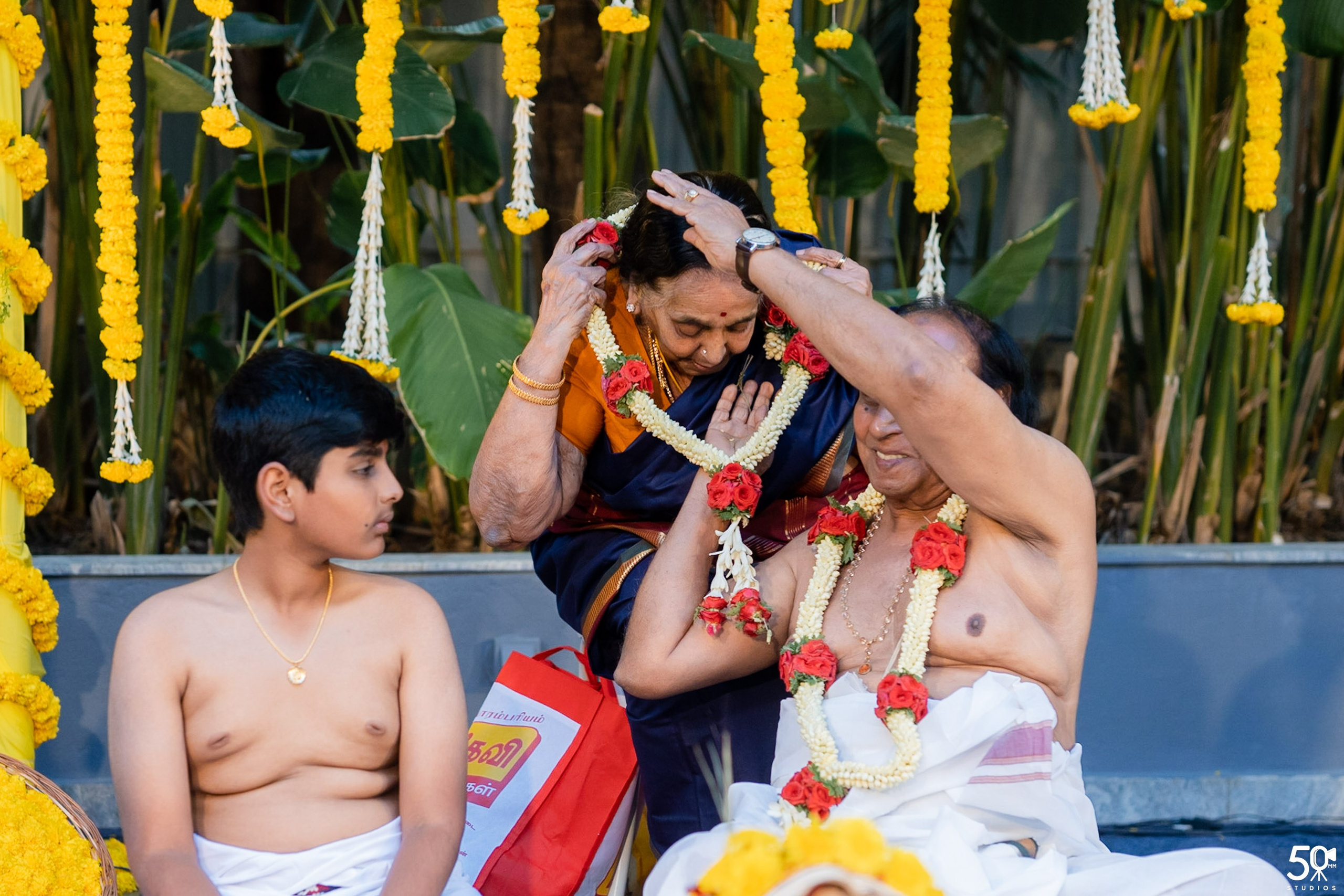SANJAY AND SAKETH UPANAYANA. 50mm STUDIOS