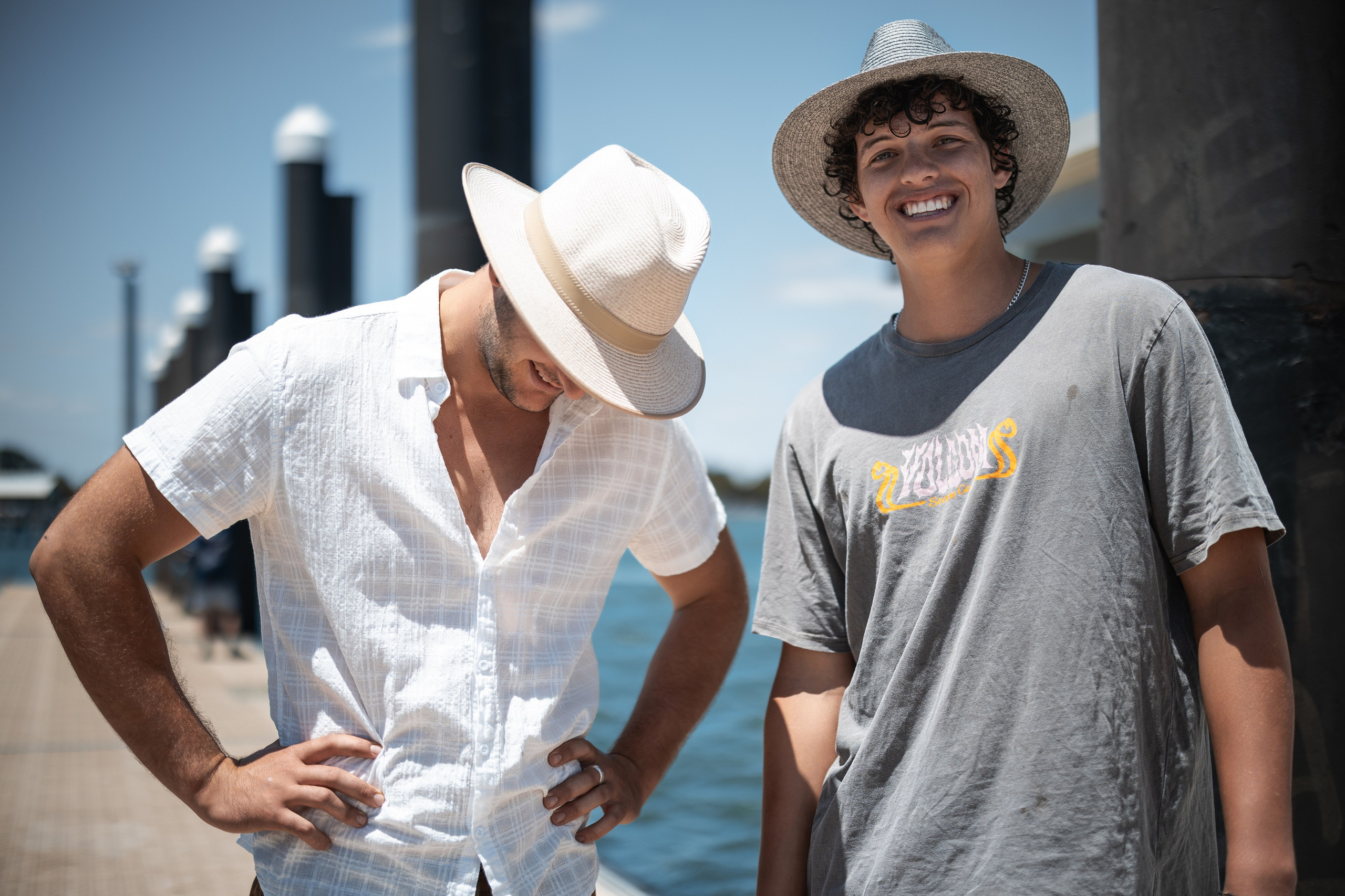 Product photoshoot for a hat store