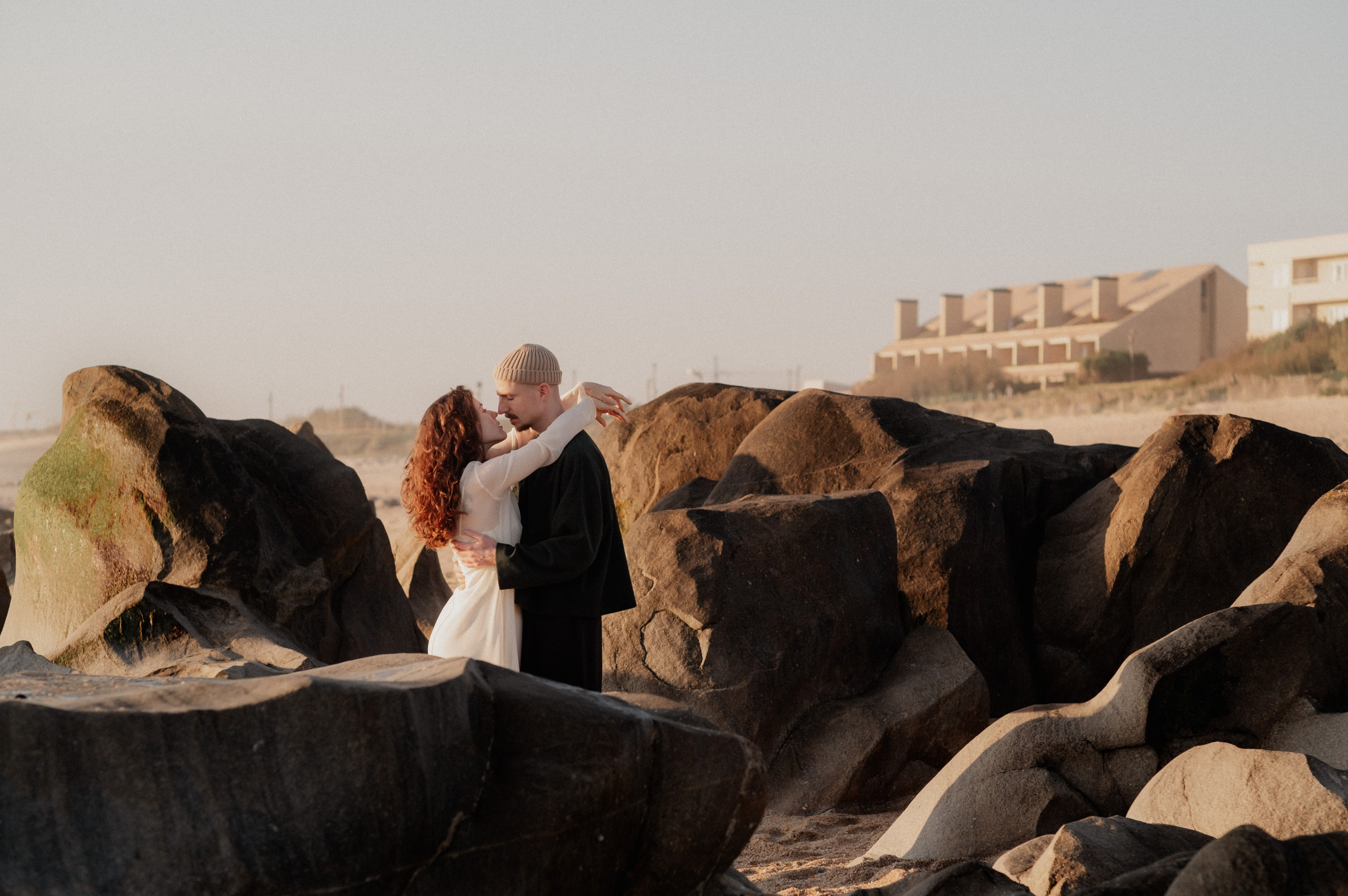Zuhause im Herzen | Shooting an der Ozeanküste. Fotografin Ansbach - Paare | Hochzeit | After Wedding