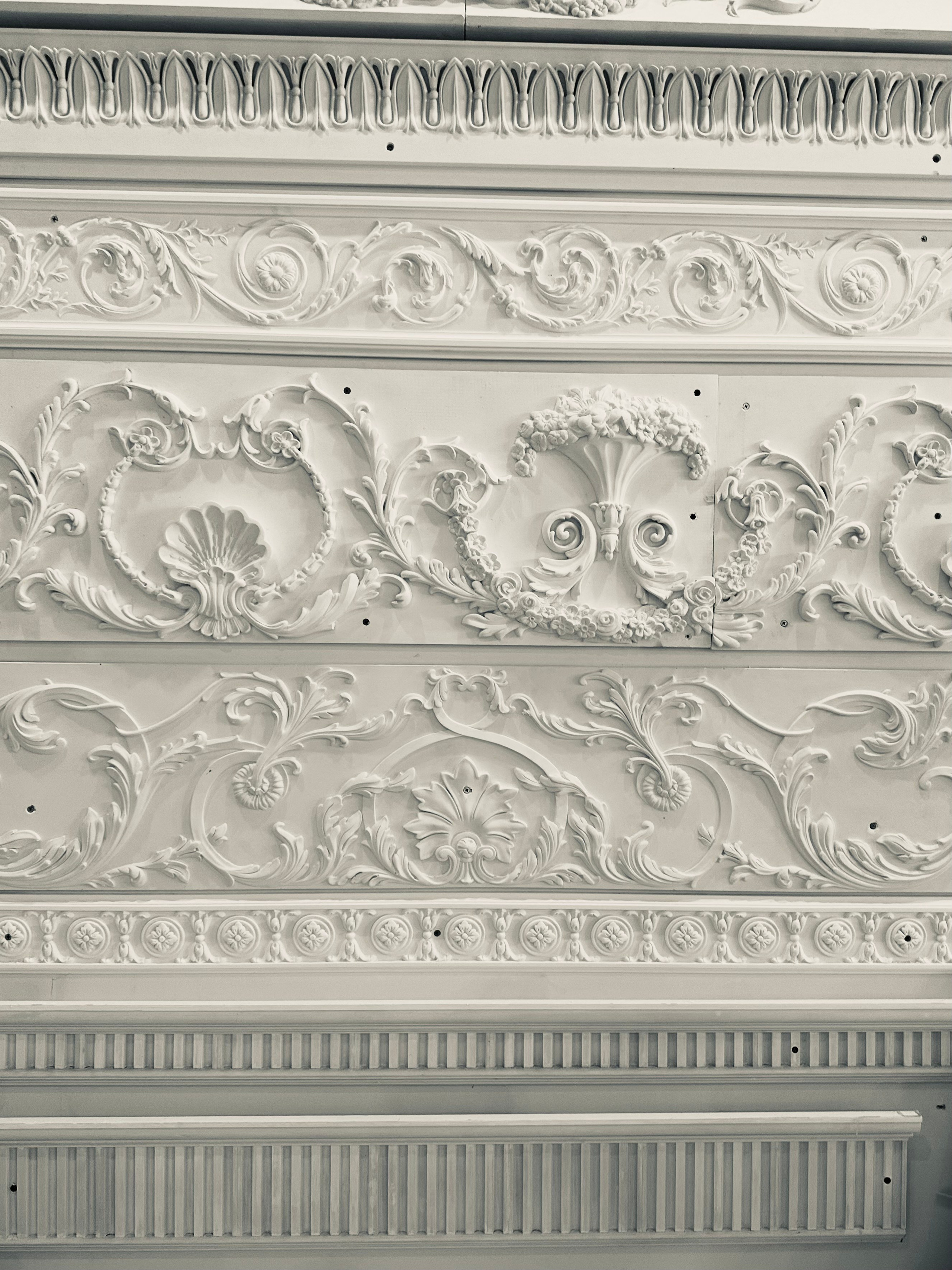 Panel Moldings. Plaster molding