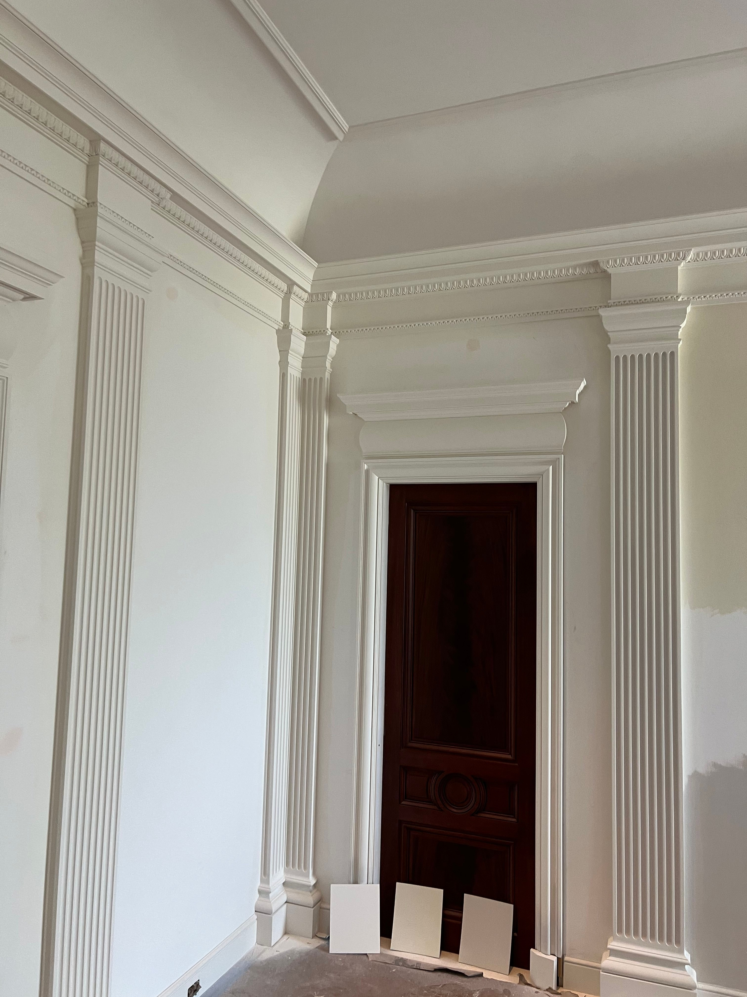 Jupiter Island, Florida. Plaster molding