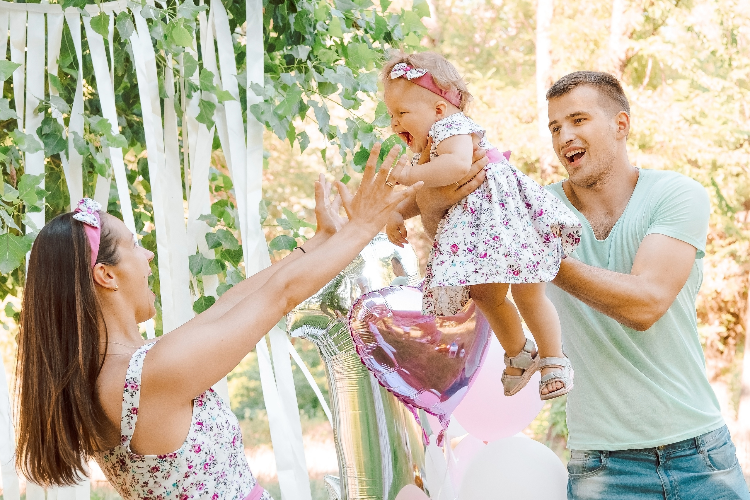 Перший день народження. Валерія Сичова. Сімейний та репортажний фотограф в Португаліі