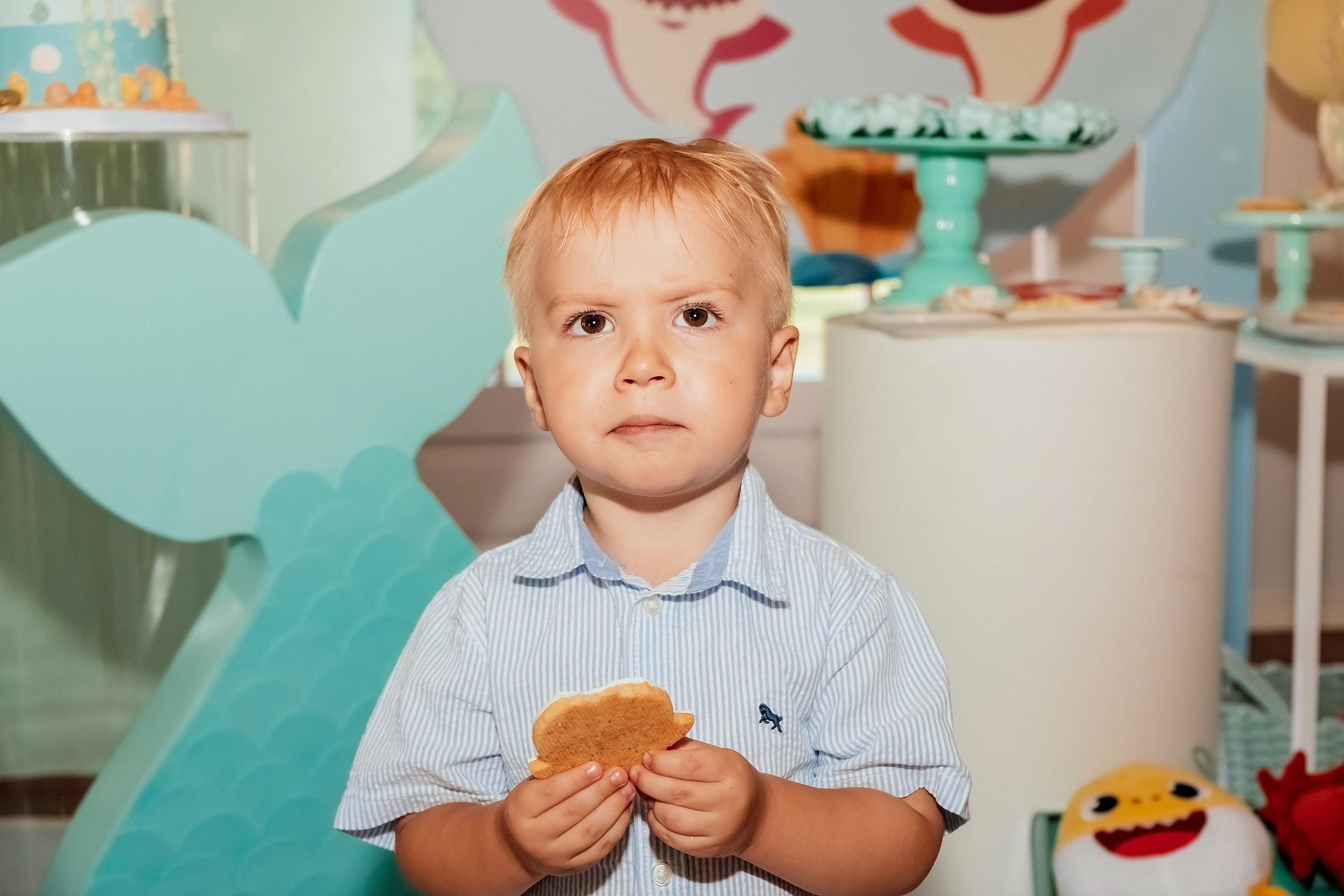 День народження Baby Shark. Валерія Сичова. Сімейний та репортажний фотограф в Португаліі