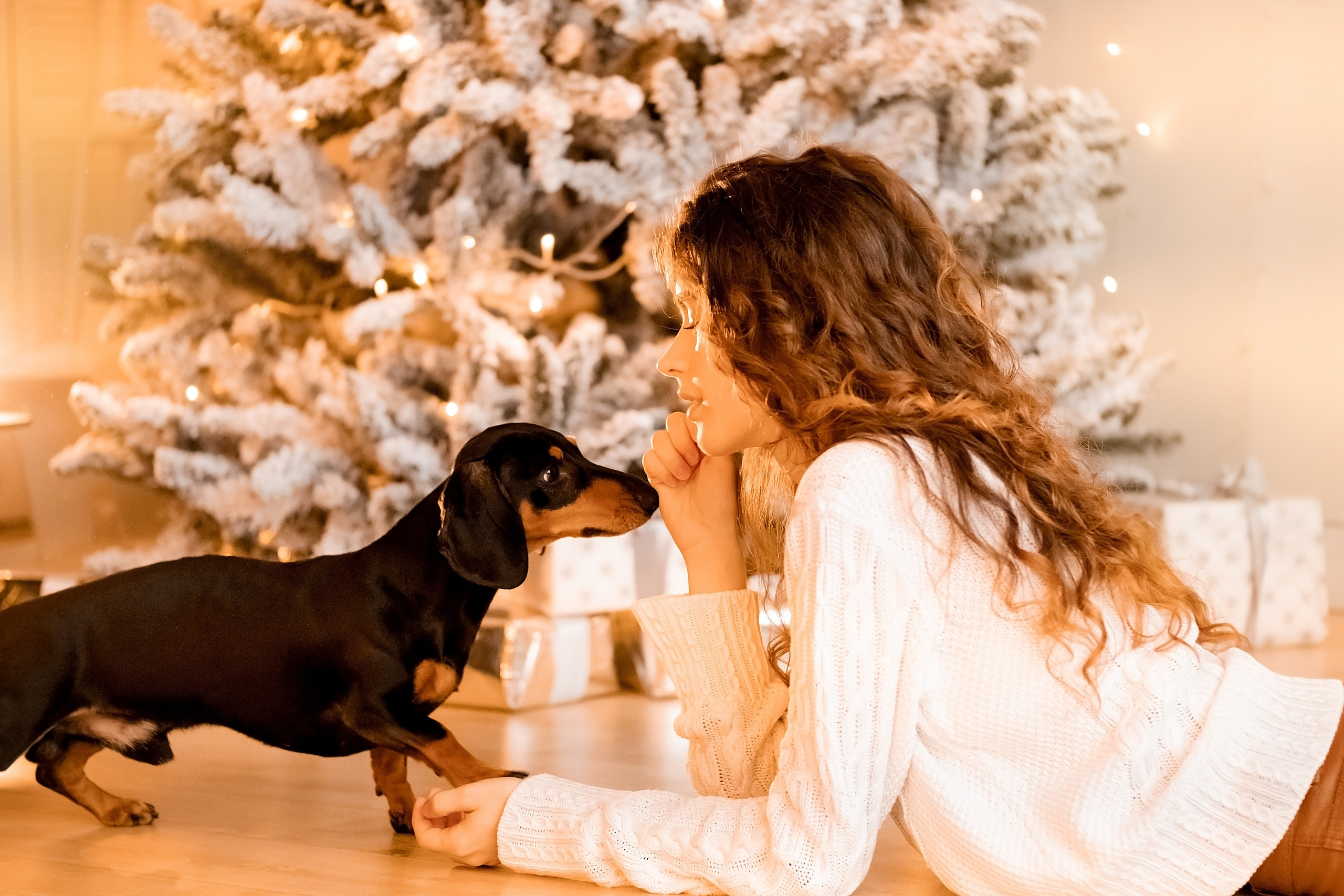 Каріна та цуценя. Валерія Сичова. Сімейний та репортажний фотограф в Португаліі