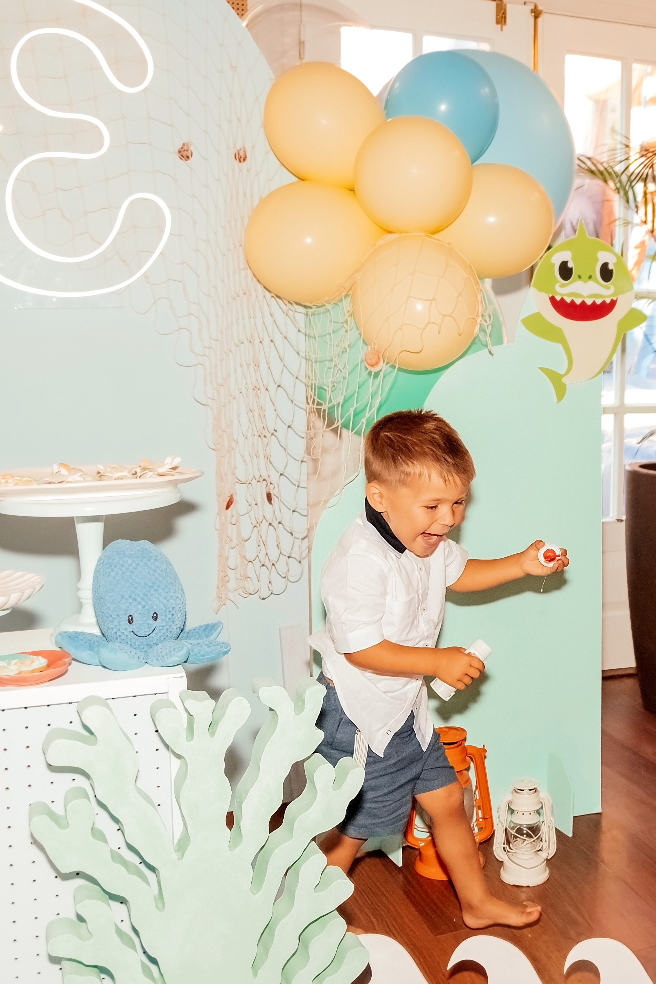 День народження Baby Shark. Валерія Сичова. Сімейний та репортажний фотограф в Португаліі