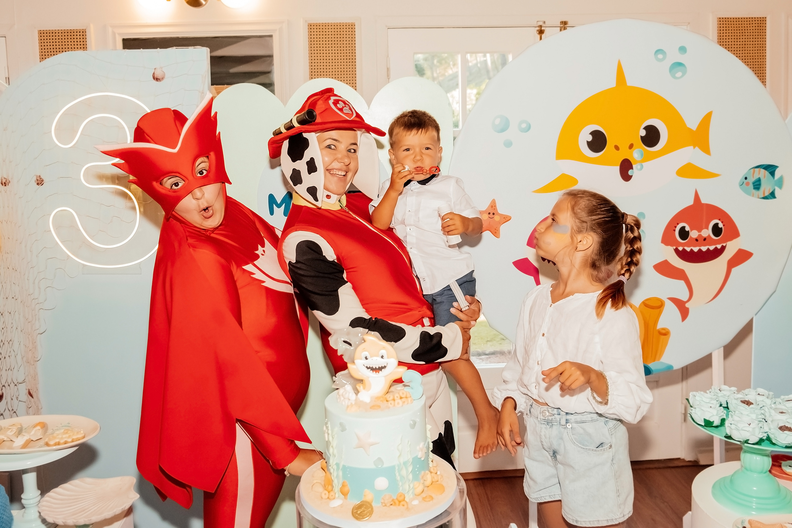 День народження Baby Shark. Валерія Сичова. Сімейний та репортажний фотограф в Португаліі