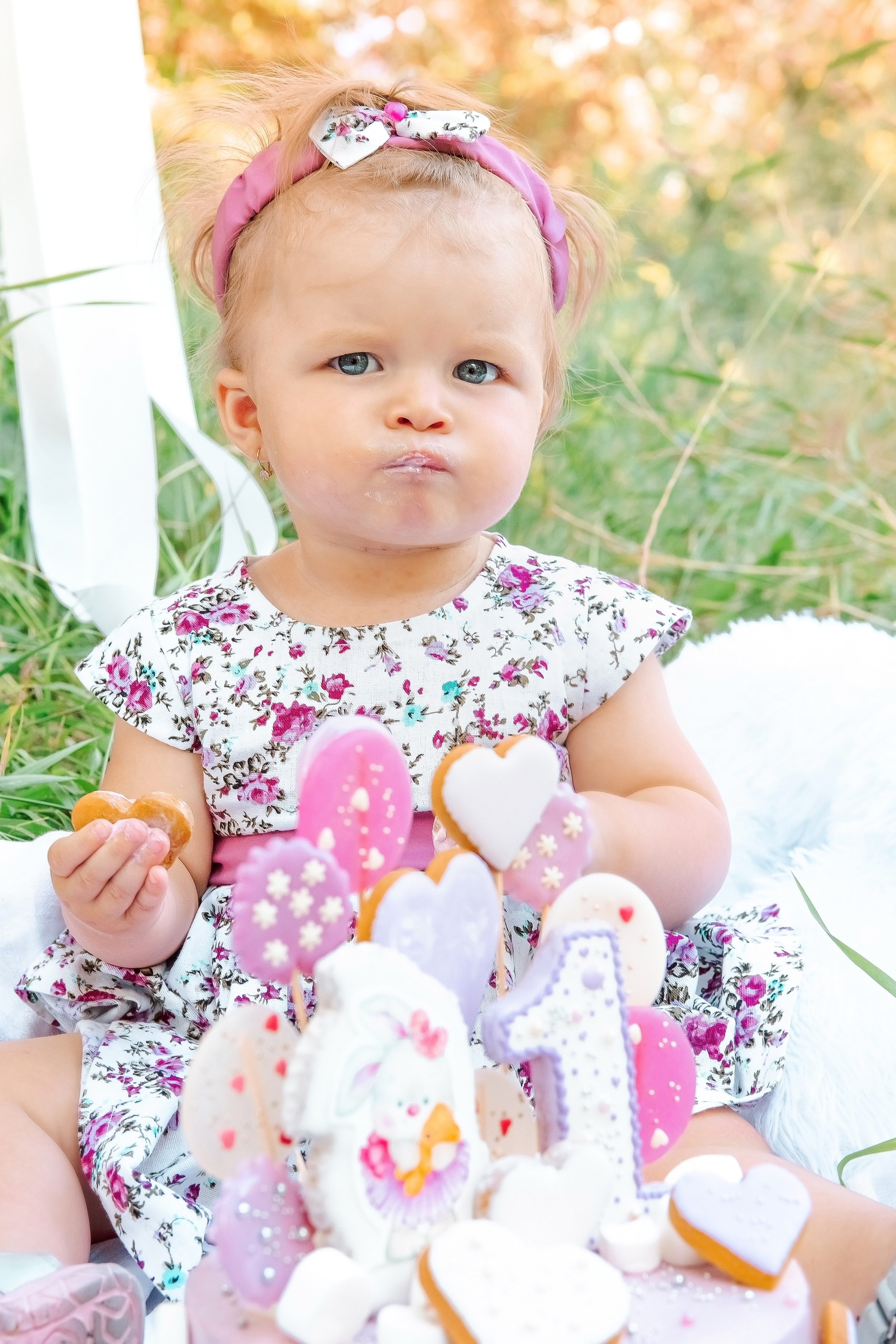 Перший день народження. Валерія Сичова. Сімейний та репортажний фотограф в Португаліі
