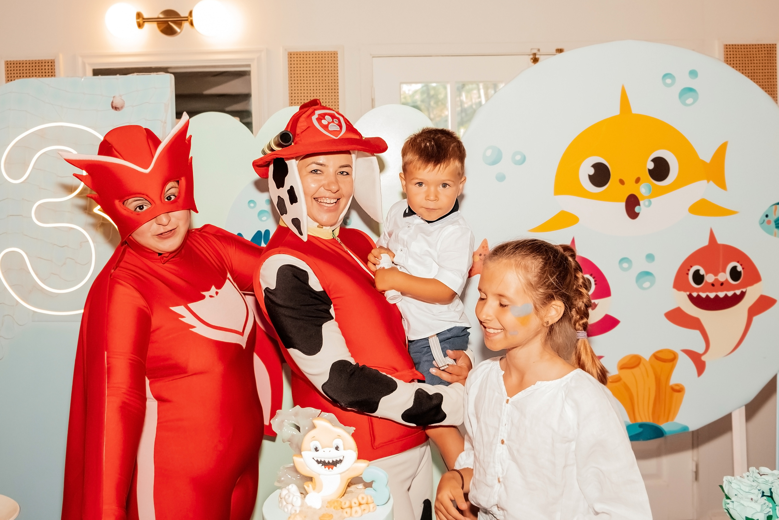 День народження Baby Shark. Валерія Сичова. Сімейний та репортажний фотограф в Португаліі