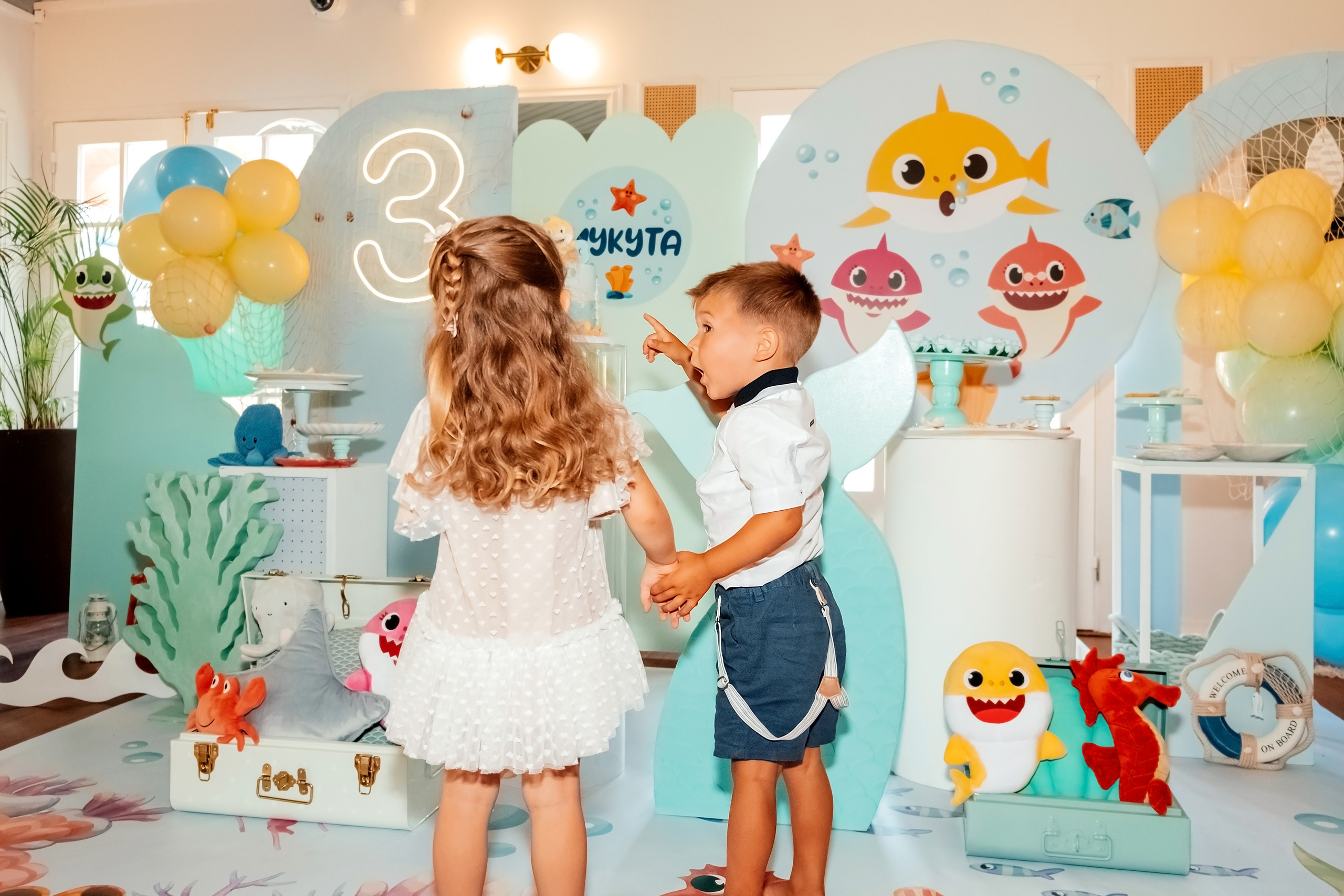 День народження Baby Shark. Валерія Сичова. Сімейний та репортажний фотограф в Португаліі