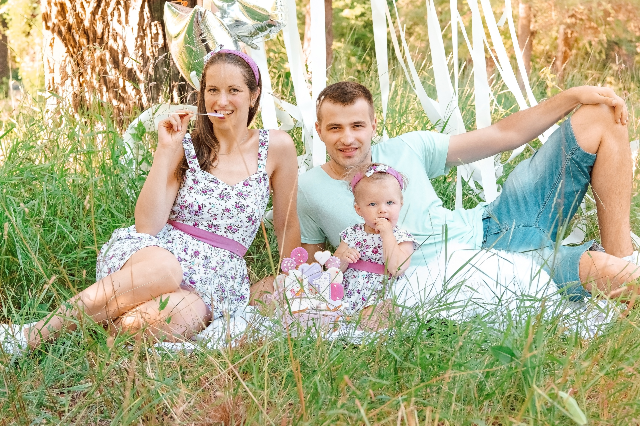 Перший день народження. Валерія Сичова. Сімейний та репортажний фотограф в Португаліі