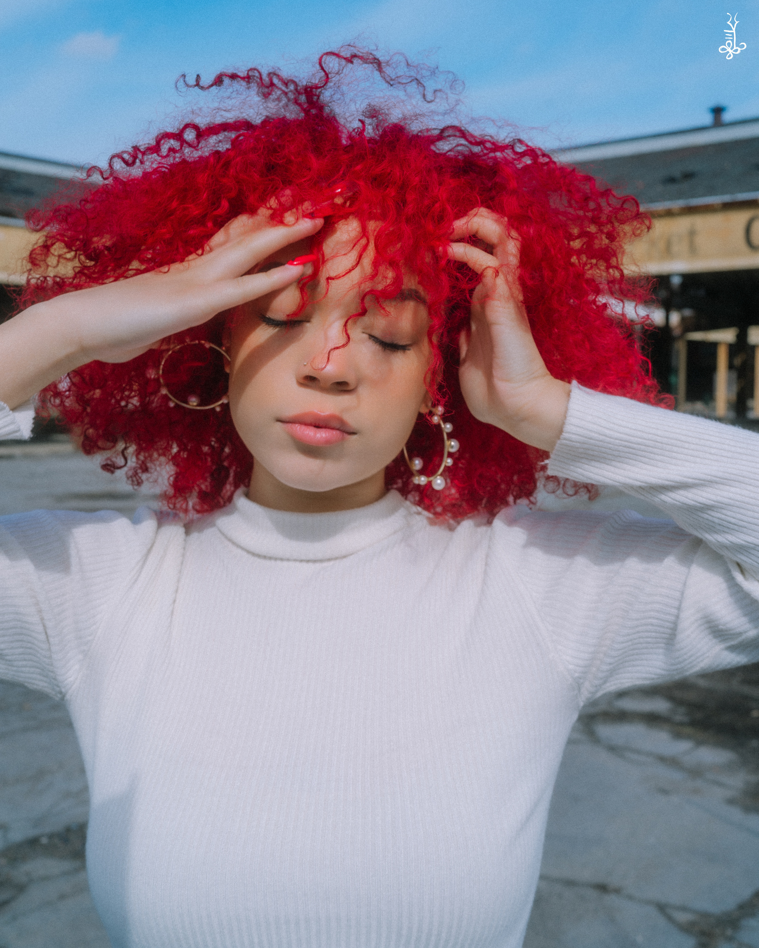 KAIA JOHNSON photographed by Ke'Ondris